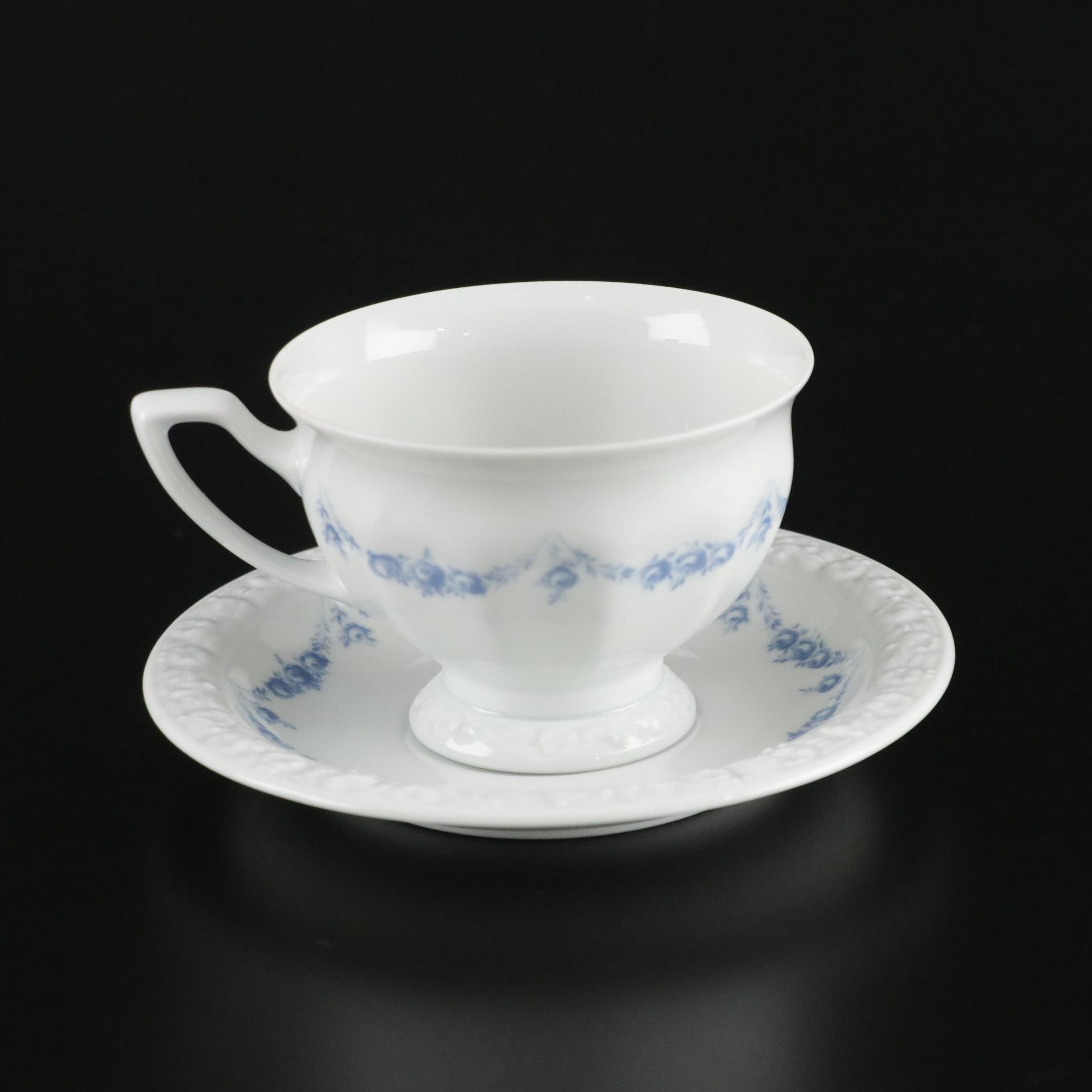 Rosenthal "Classic Rose" Porcelain Teacups, Saucers and More