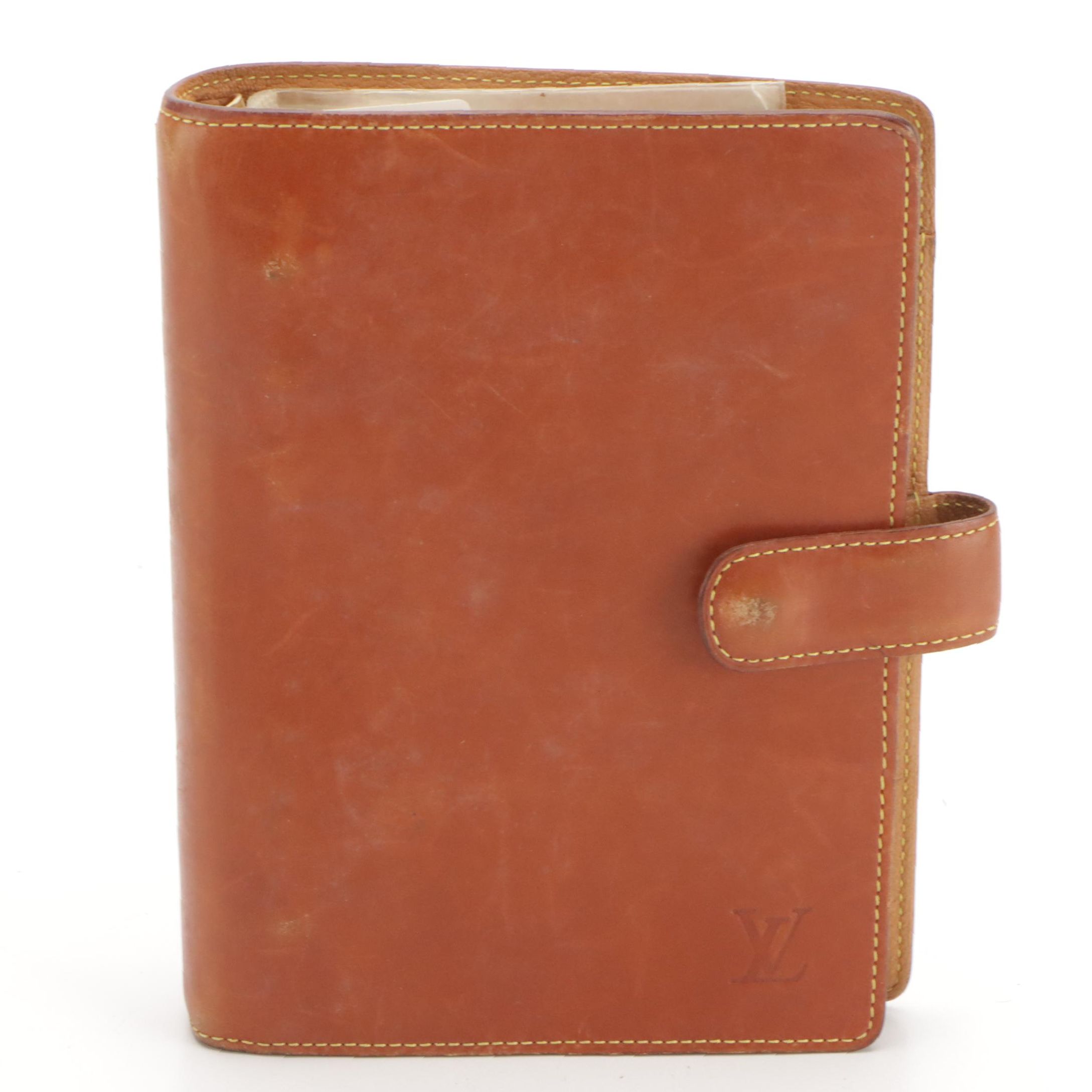 Louis Vuitton Leather 6-Ring 2006 Agenda Planner