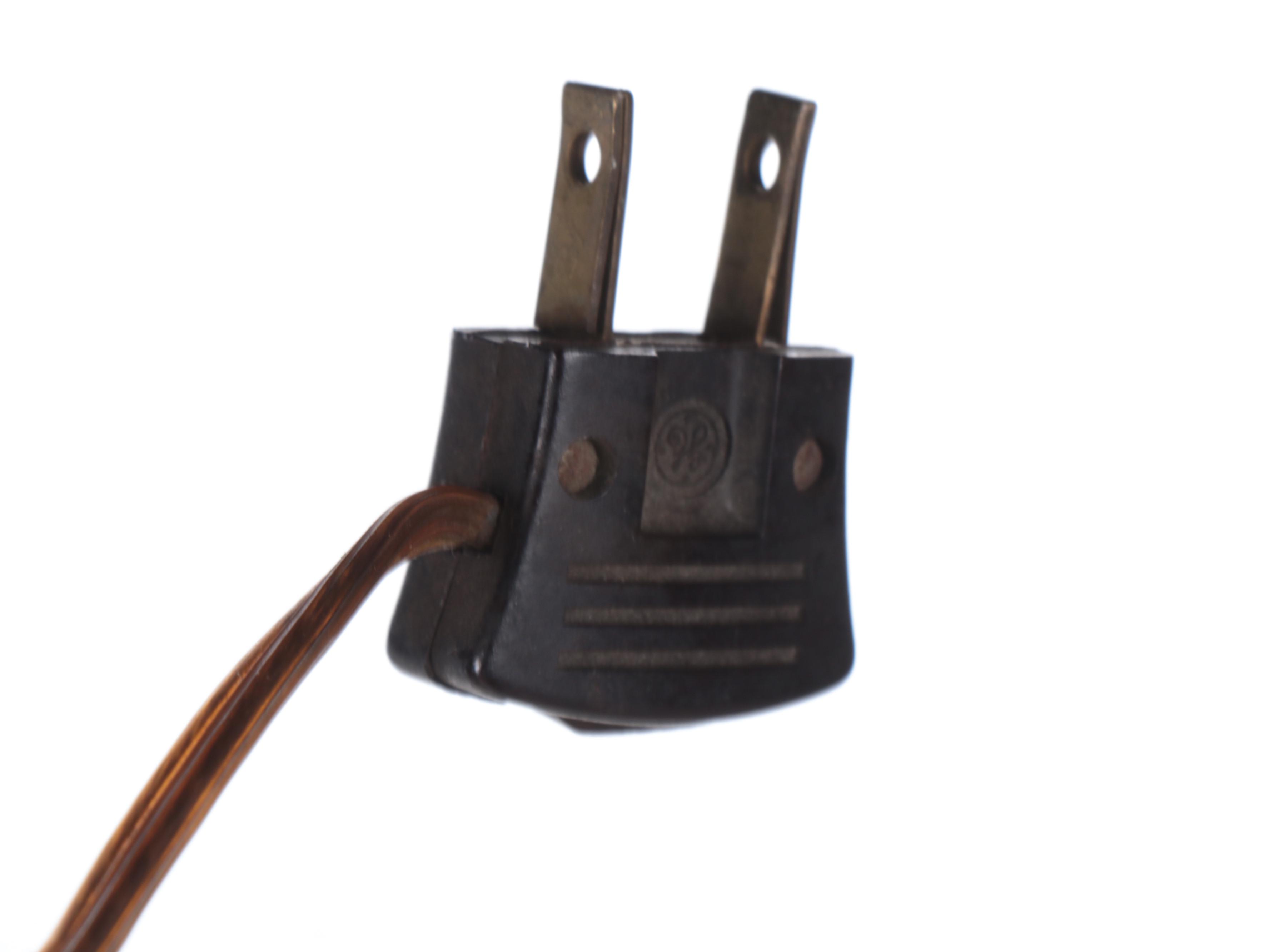 Late Victorian Cast Brass and Slag Glass Orb Floor Lamp, Early 20th C