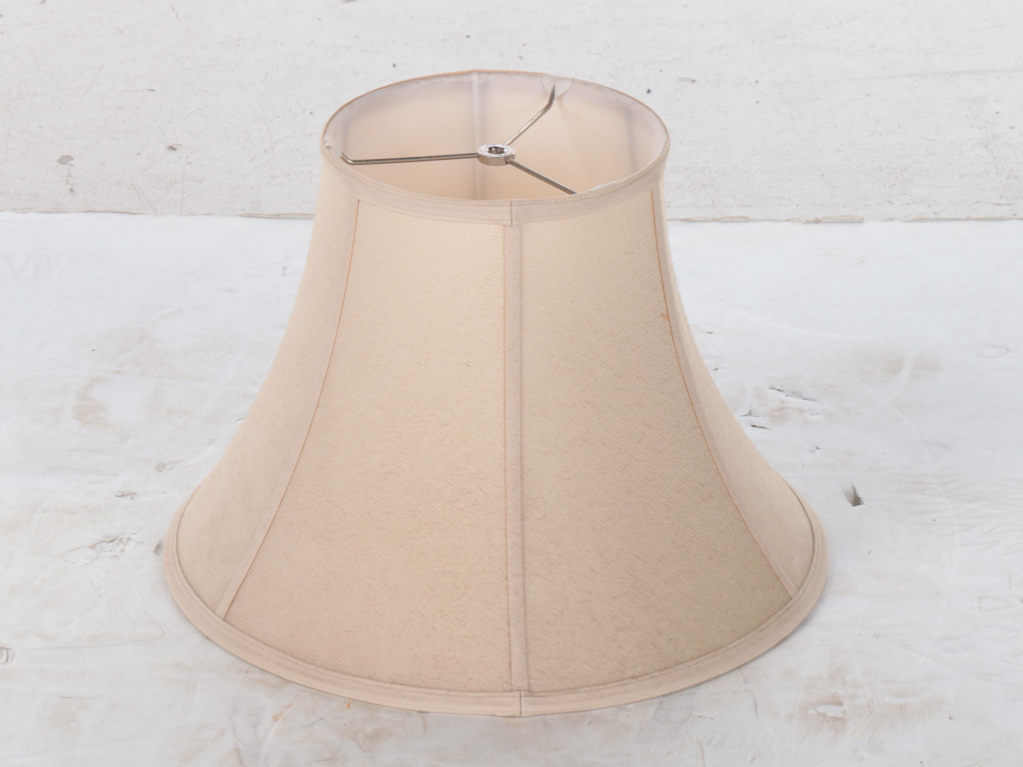 Late Victorian Cast Brass and Slag Glass Orb Floor Lamp, Early 20th C