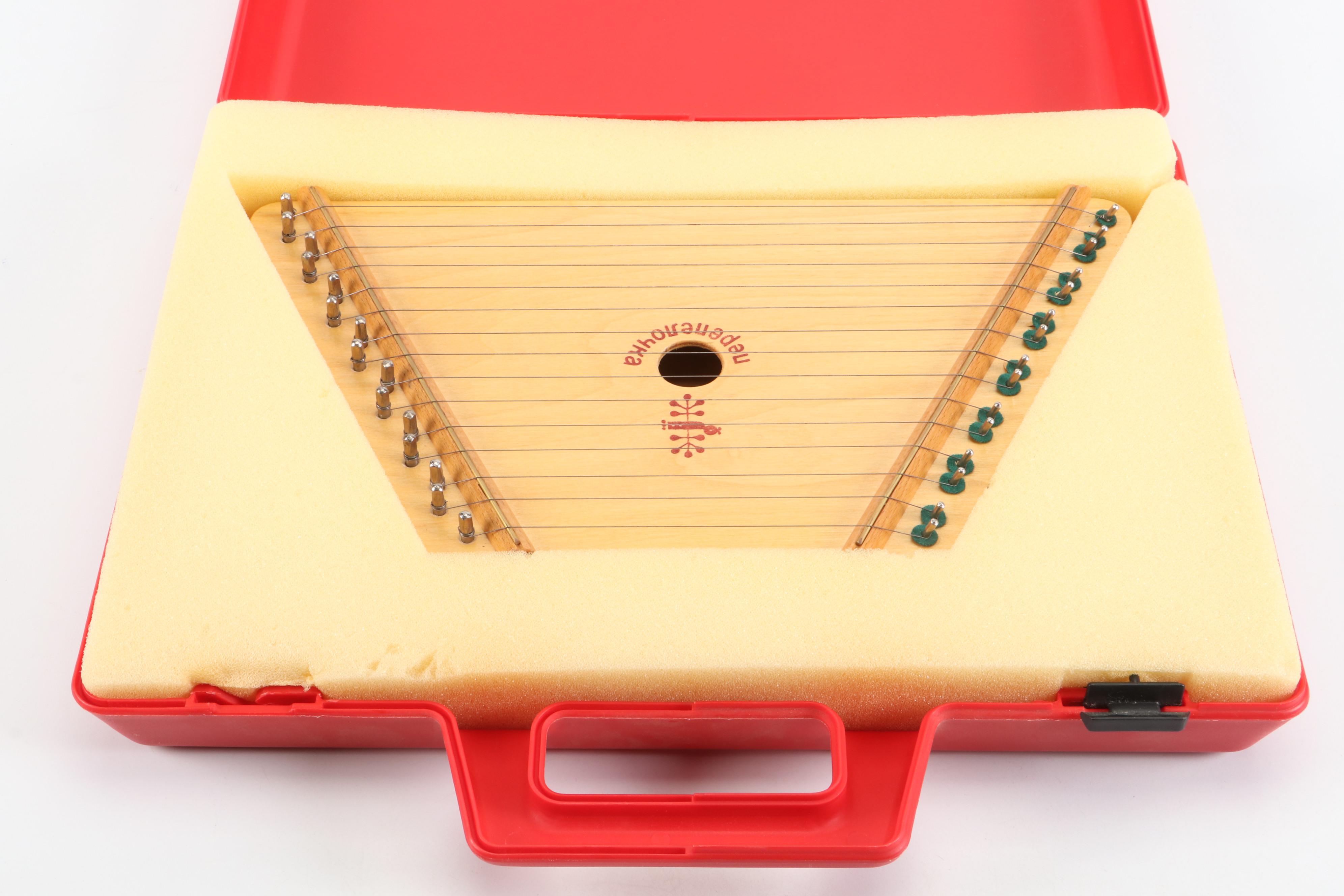 The Music Maker Lap Harp with Music Sheets