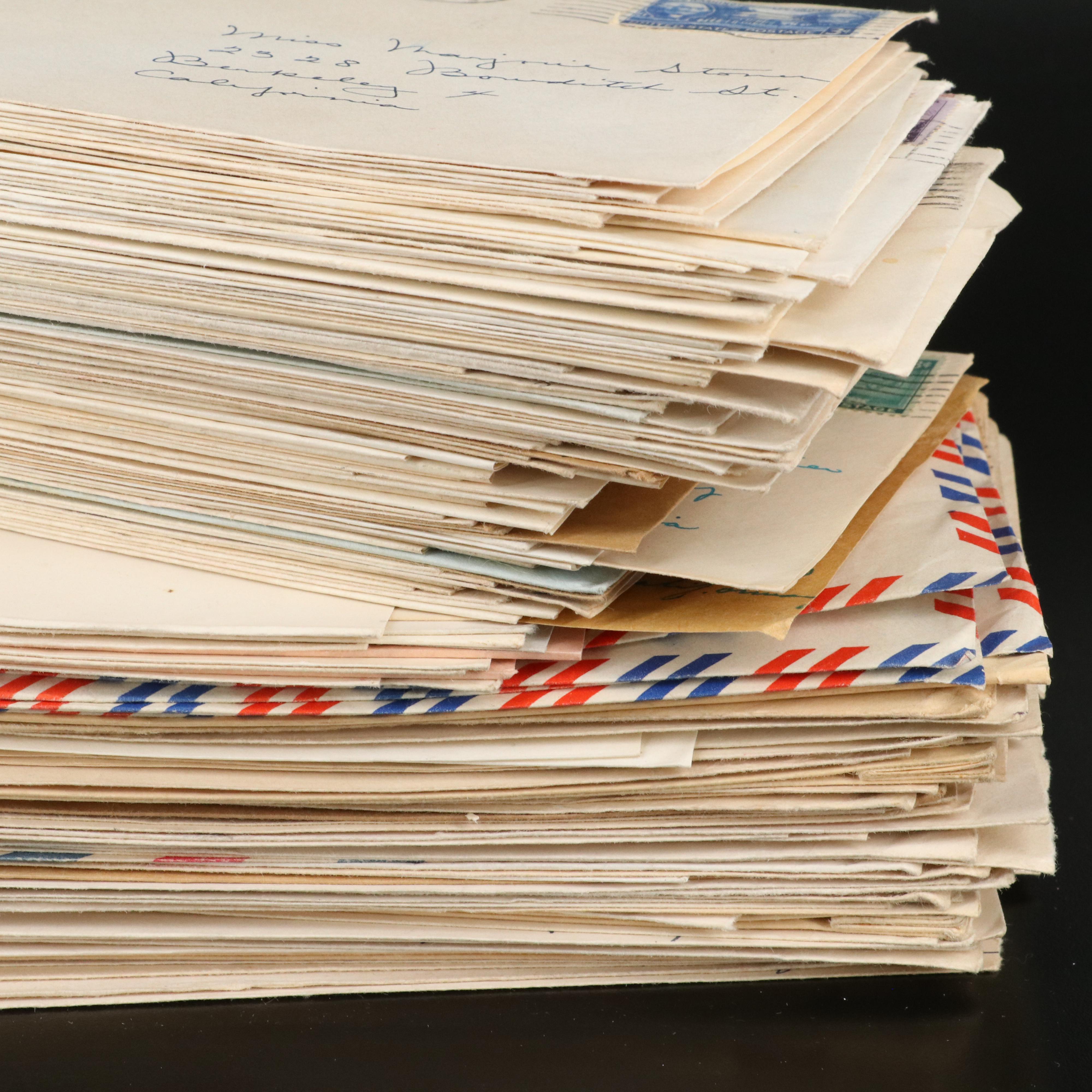 Over 200 U.S. Postal Covers, 1930s to 1960s