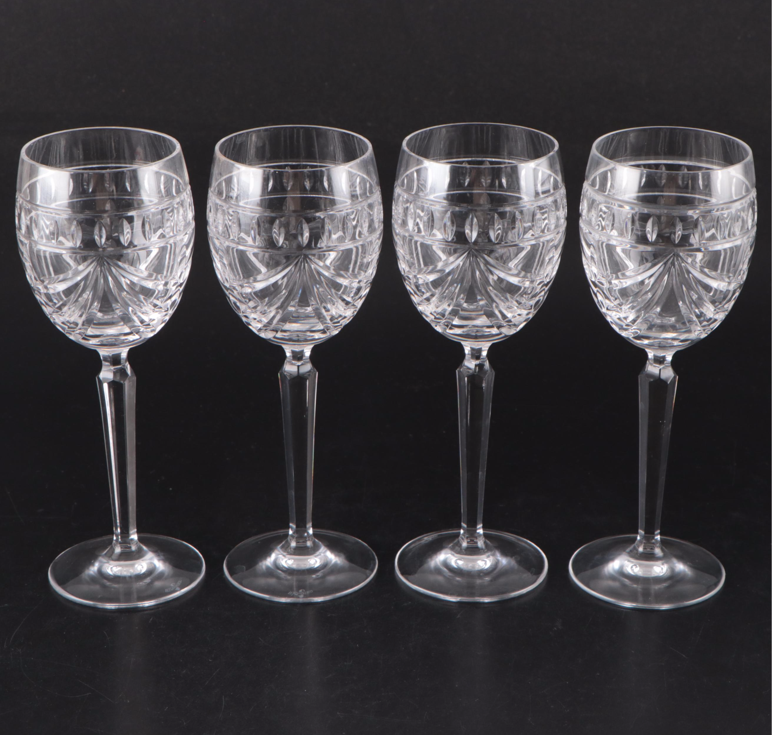 Waterford Crystal "Overture" Water Goblets, Set of Twelve