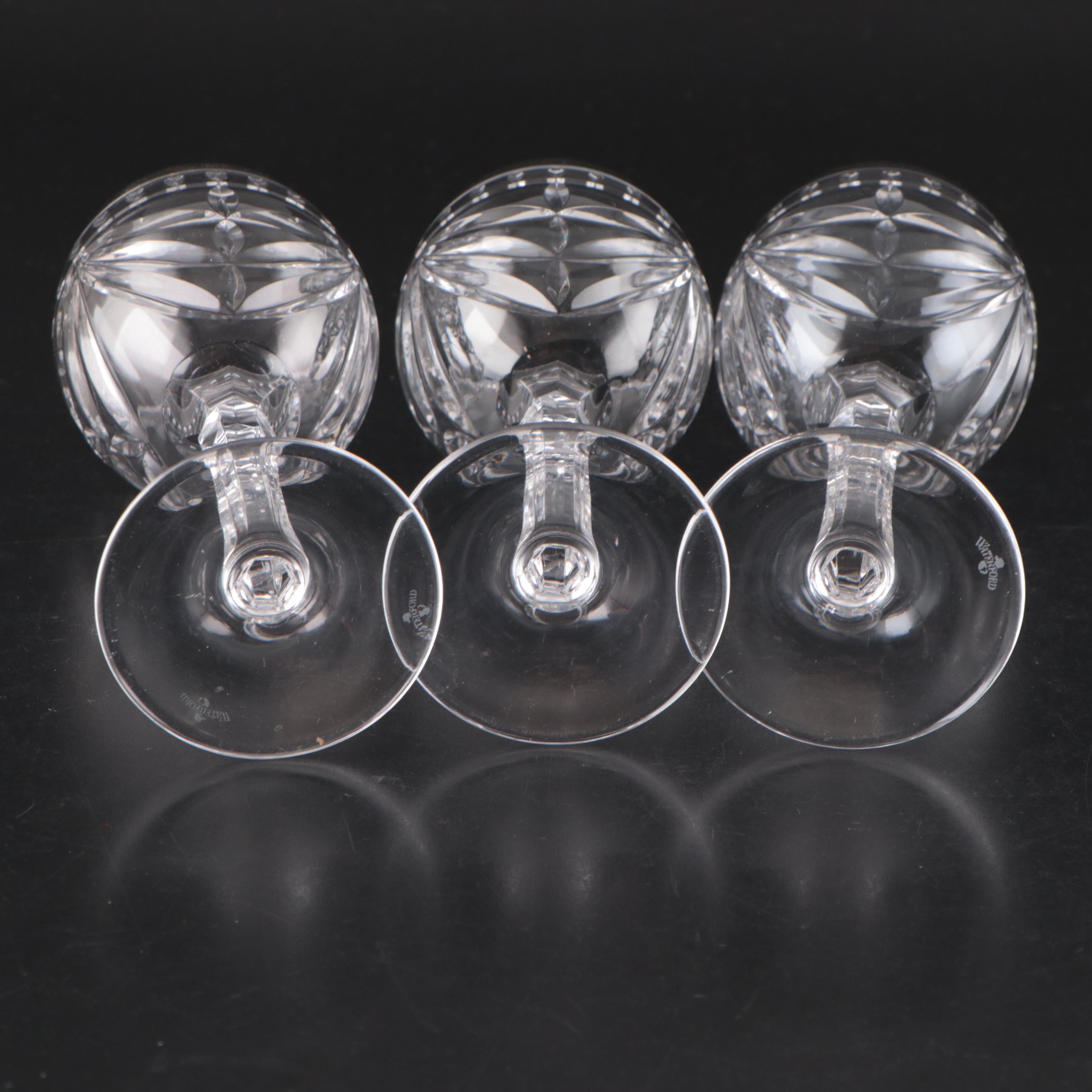Waterford Crystal "Overture" Water Goblets, Set of Twelve