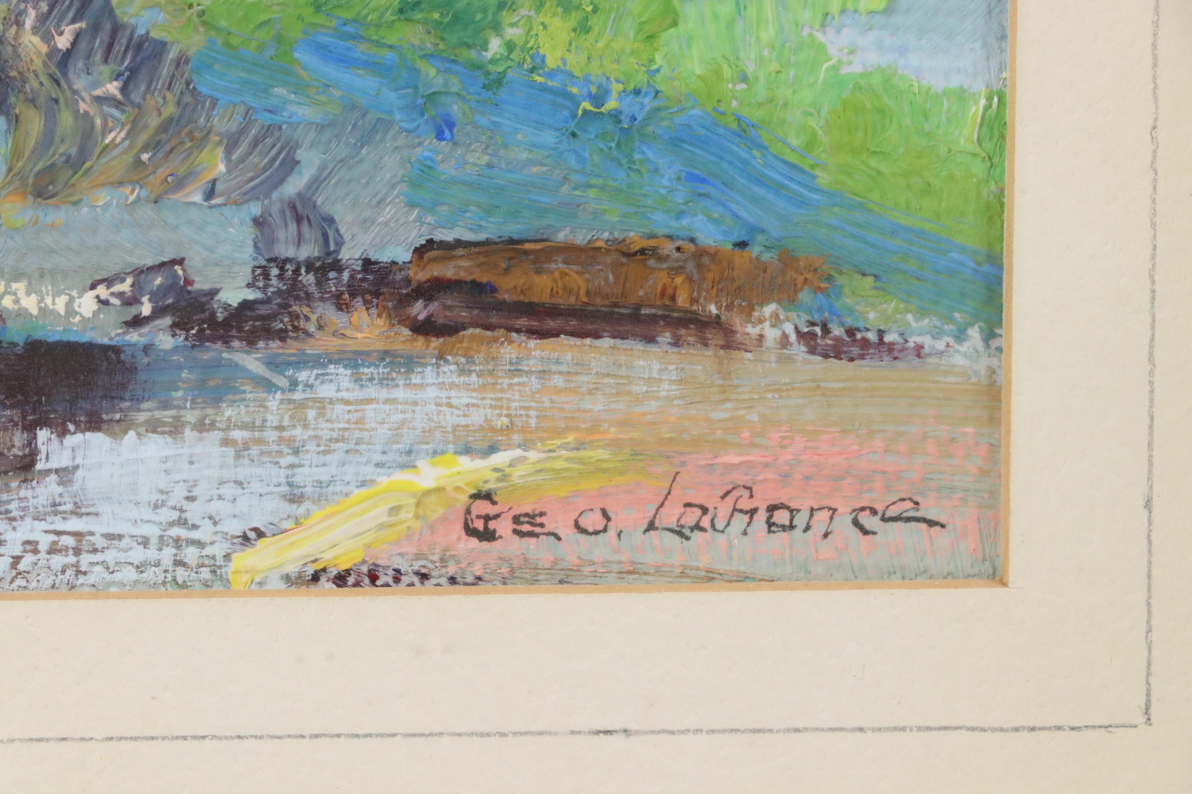 George LaChance Oil Landscape Painting