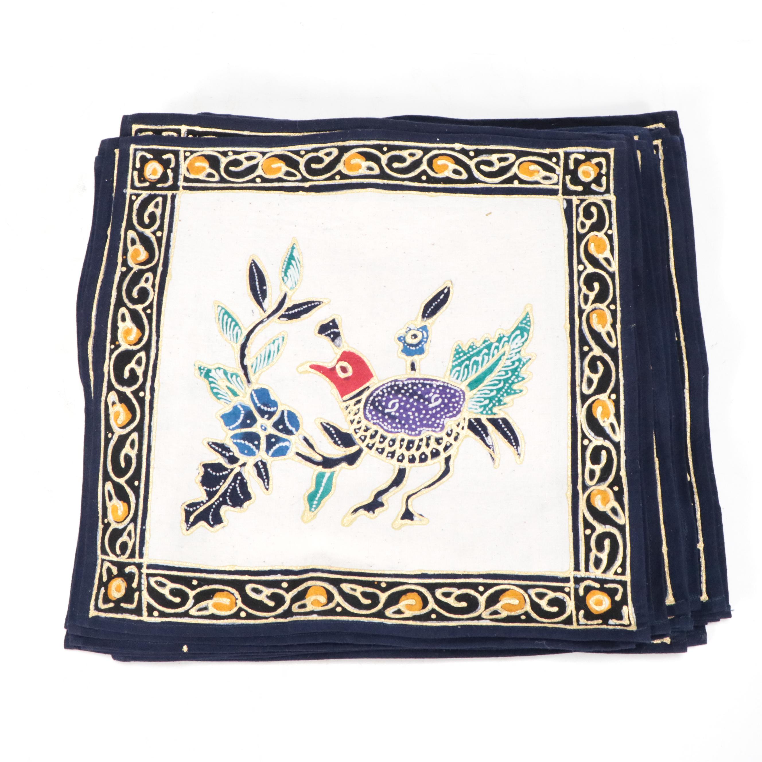 Batik Tablecloth and Napkins