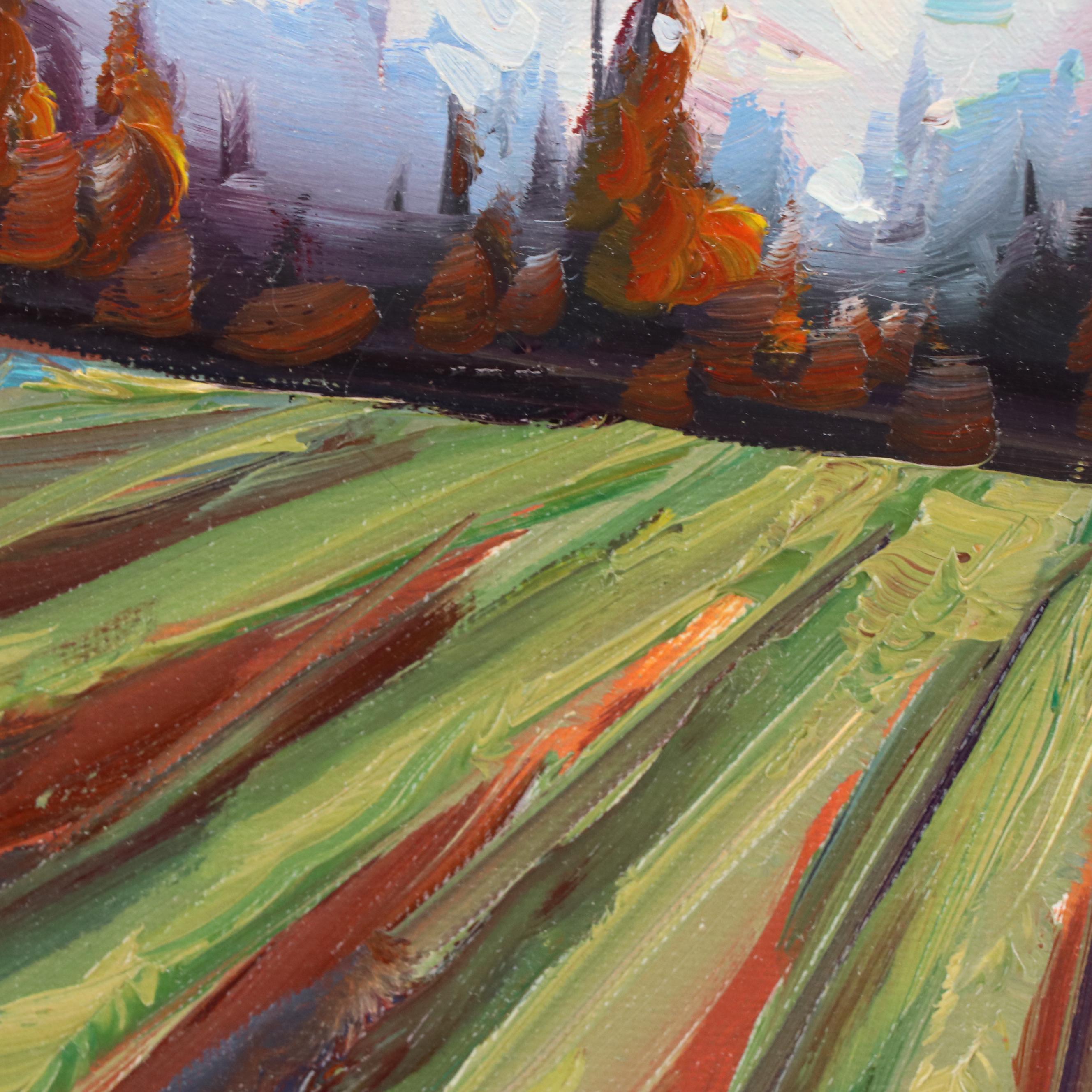 William Hawkins Landscape Oil Painting, 21st Century