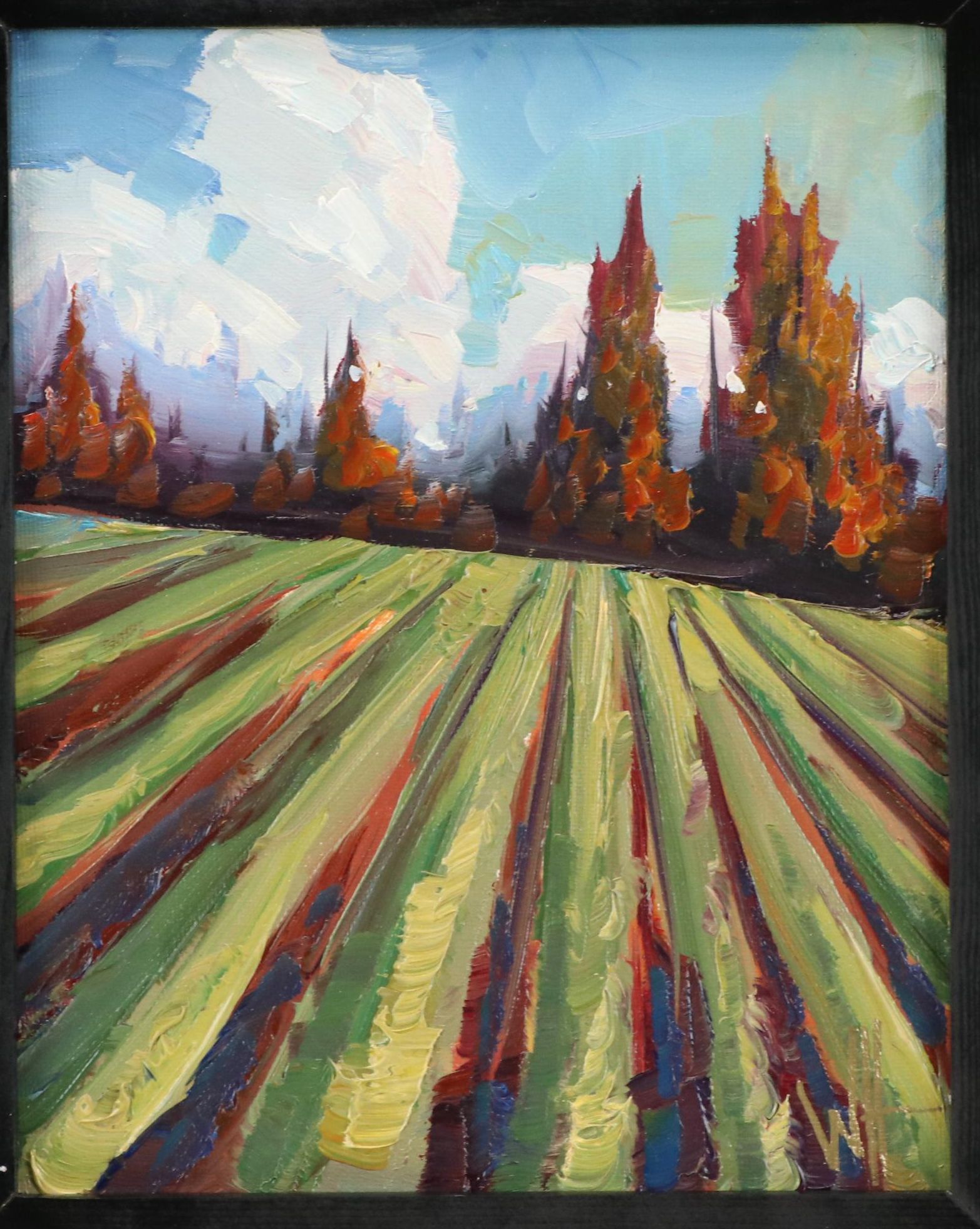 William Hawkins Landscape Oil Painting, 21st Century