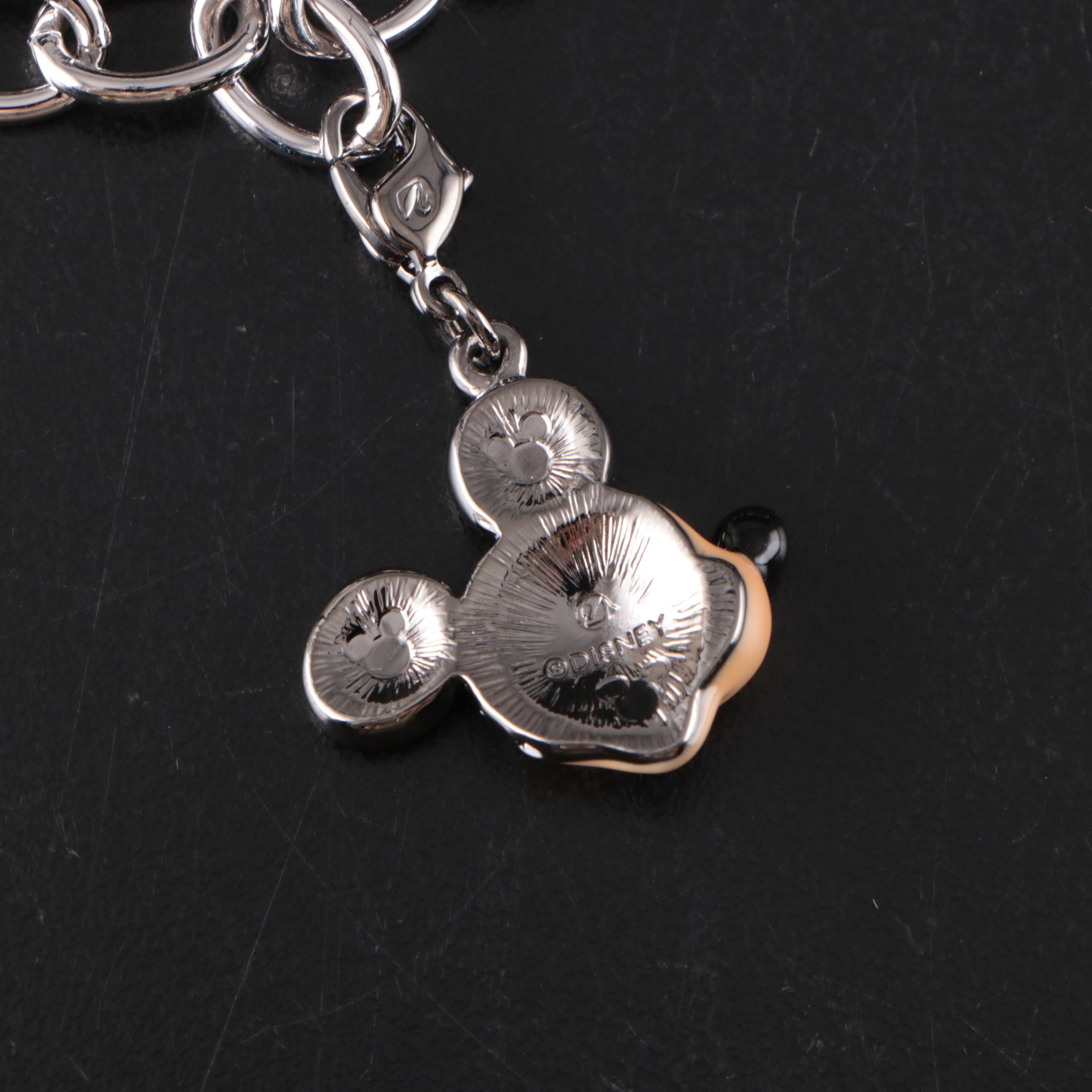 Swarovski for Disney Crystal Mickey Mouse Earrings and Bracelet