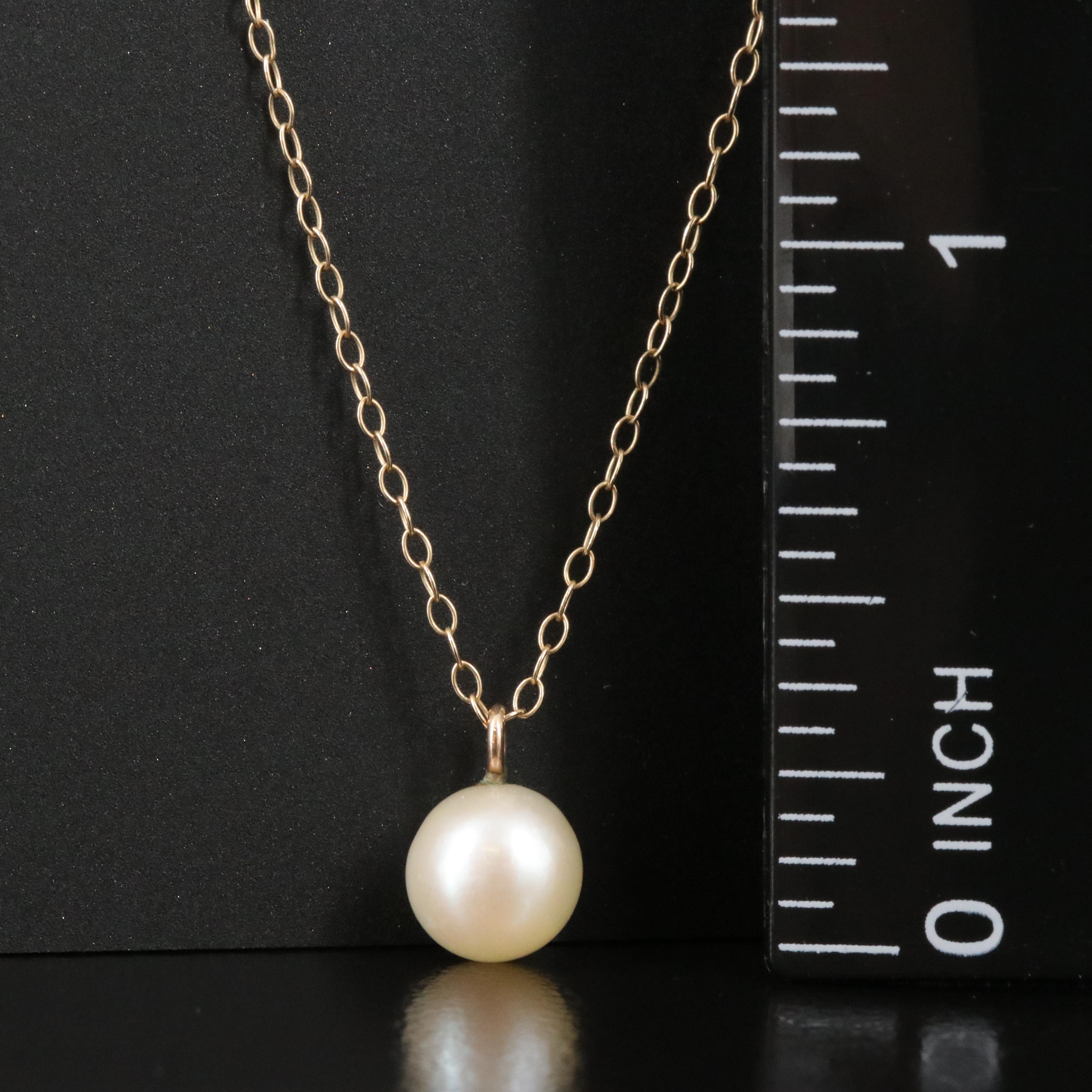 10K Pearl Necklace