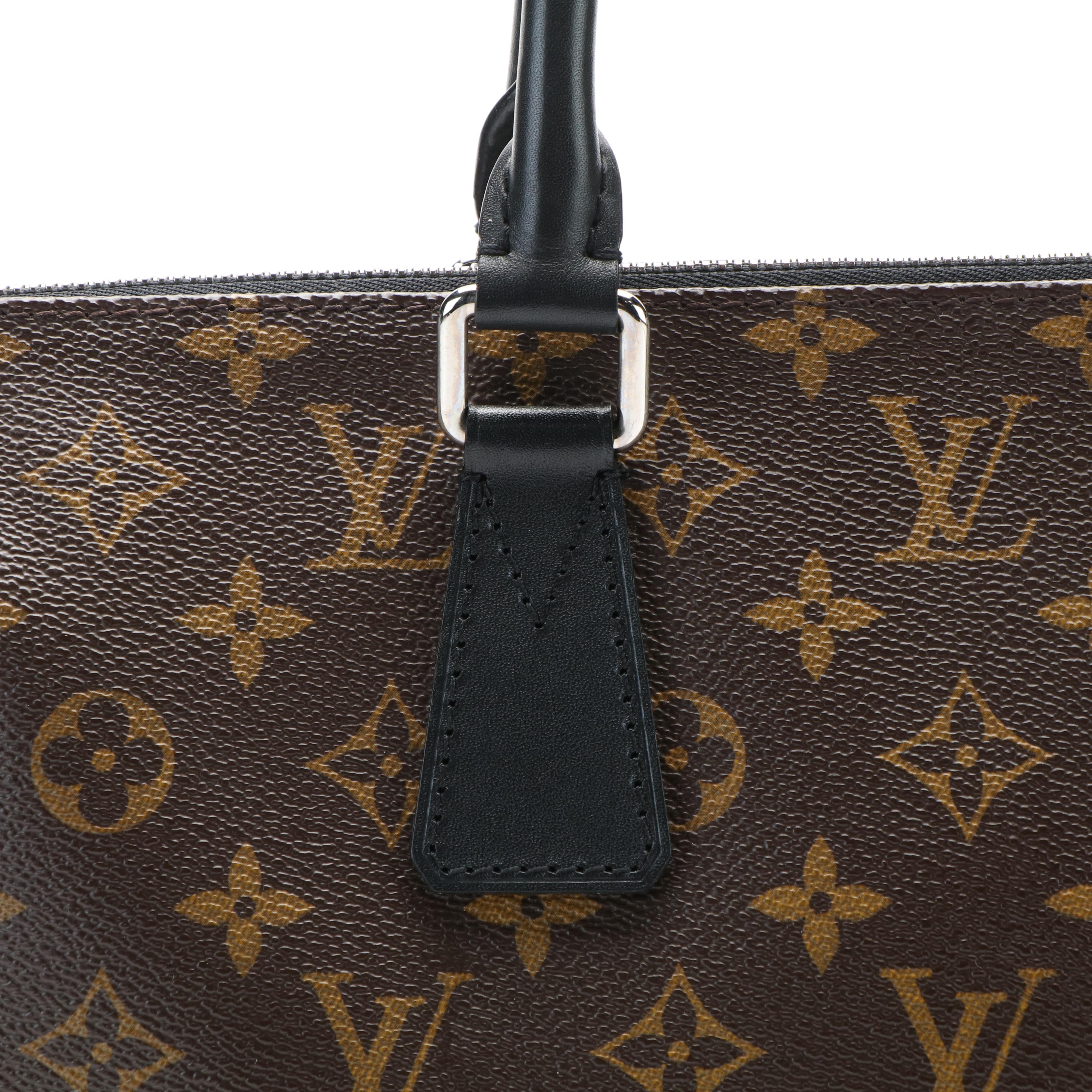Louis Vuitton Business Tote Bag in Monogram Coated Canvas