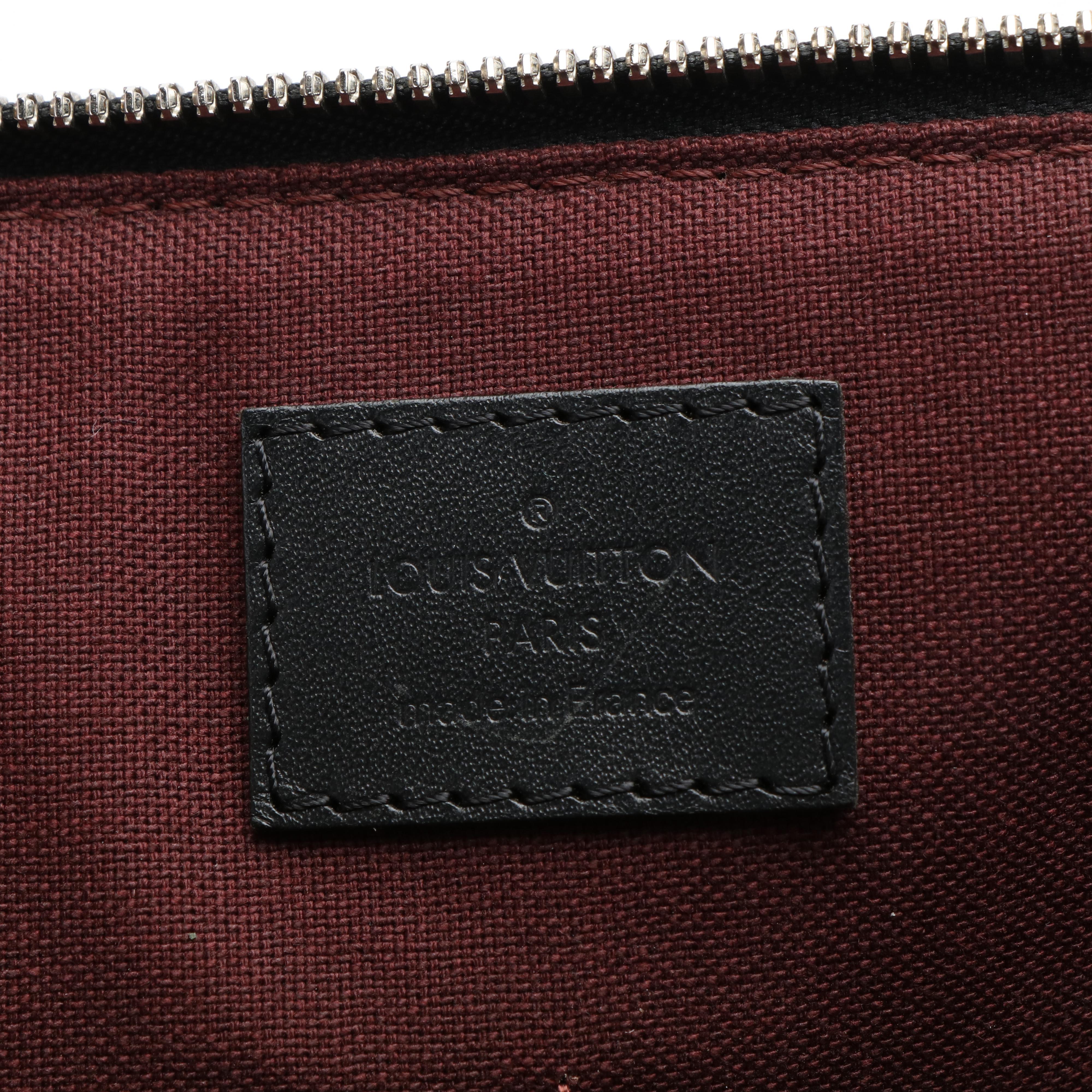 Louis Vuitton Business Tote Bag in Monogram Coated Canvas