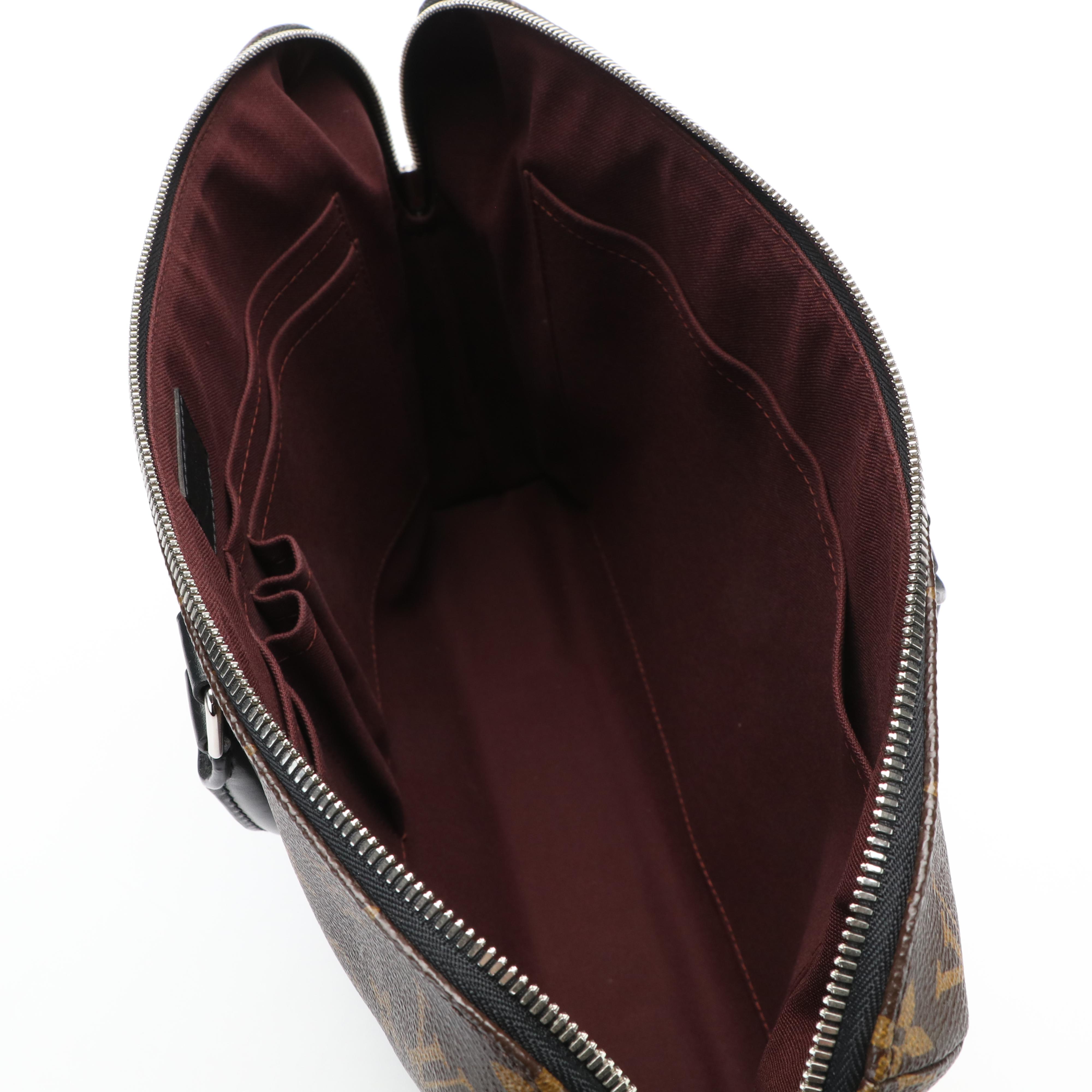 Louis Vuitton Business Tote Bag in Monogram Coated Canvas