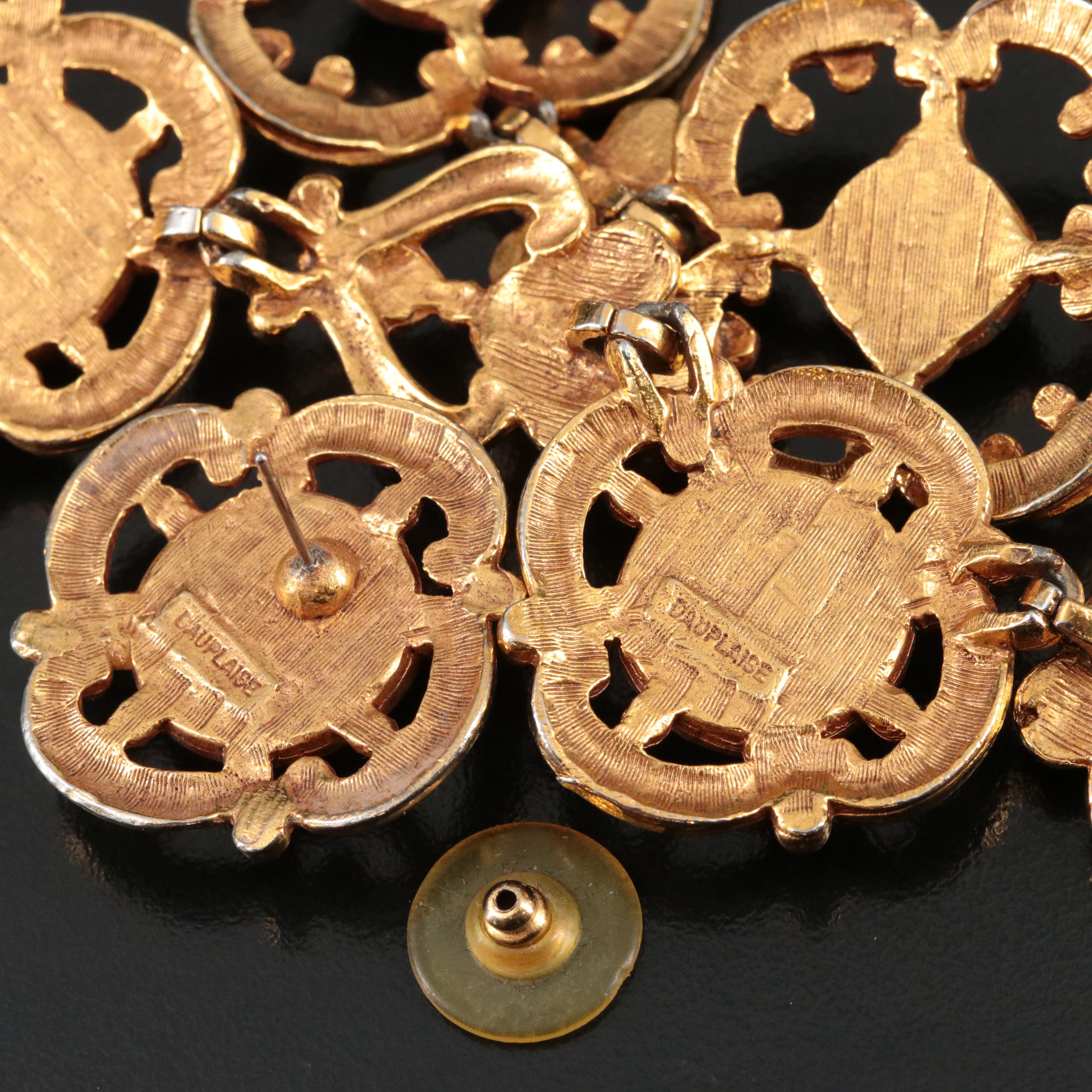 Carol Dauplaise Necklace, Bracelet and Earrings Jewelry Set