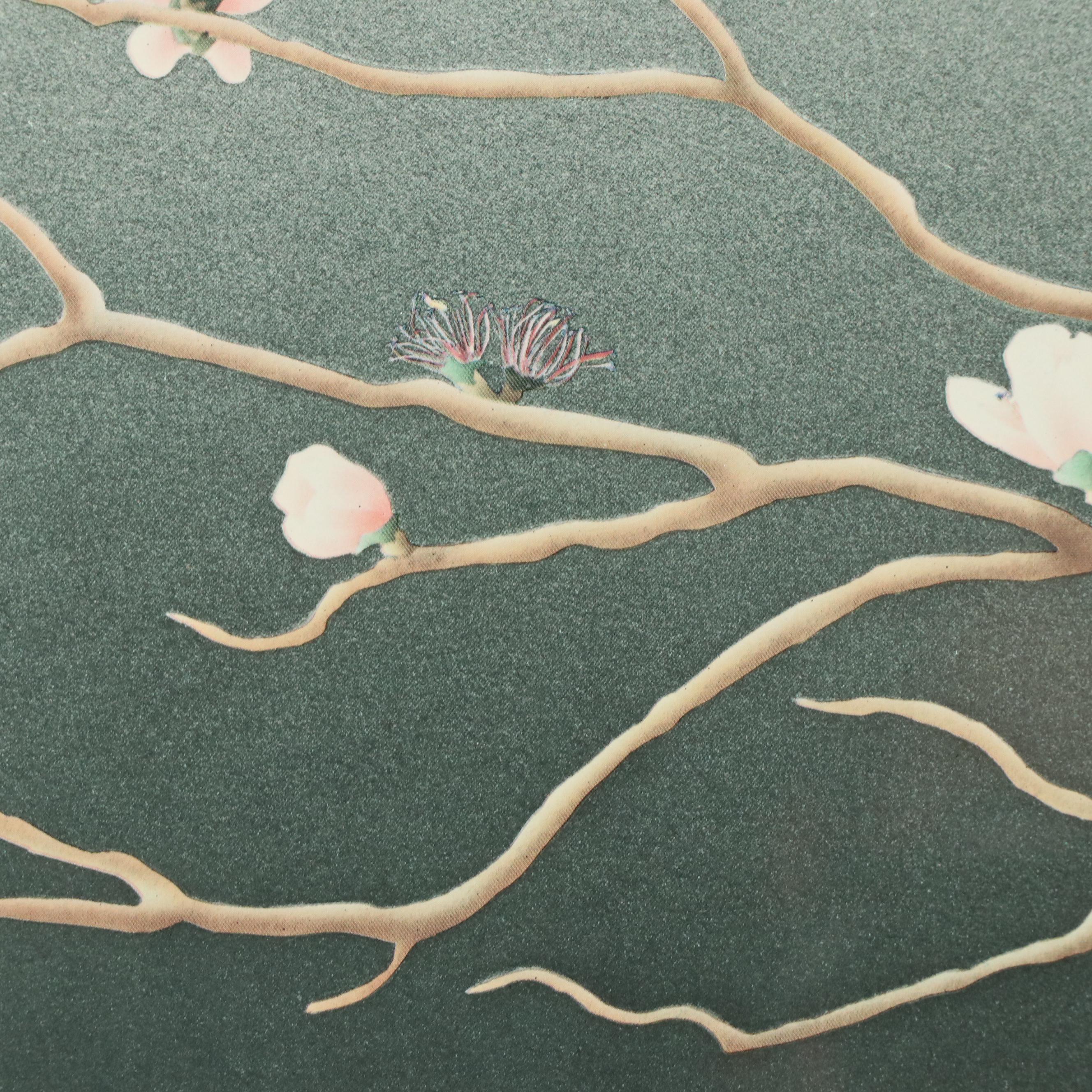 Offset Lithograph After William Todd Haile "Cherry Blossoms"