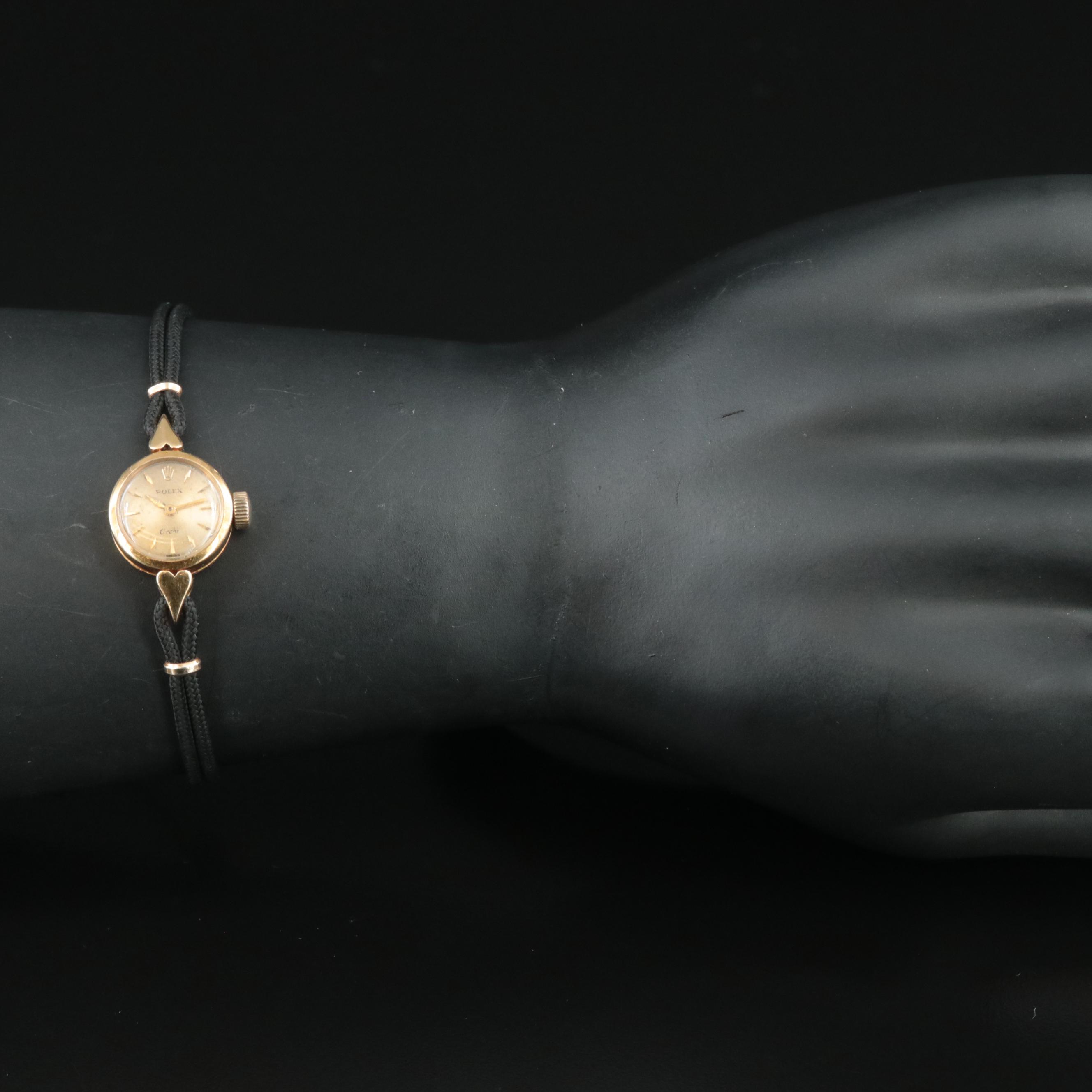 Vintage 18K Rolex Orchid Watch