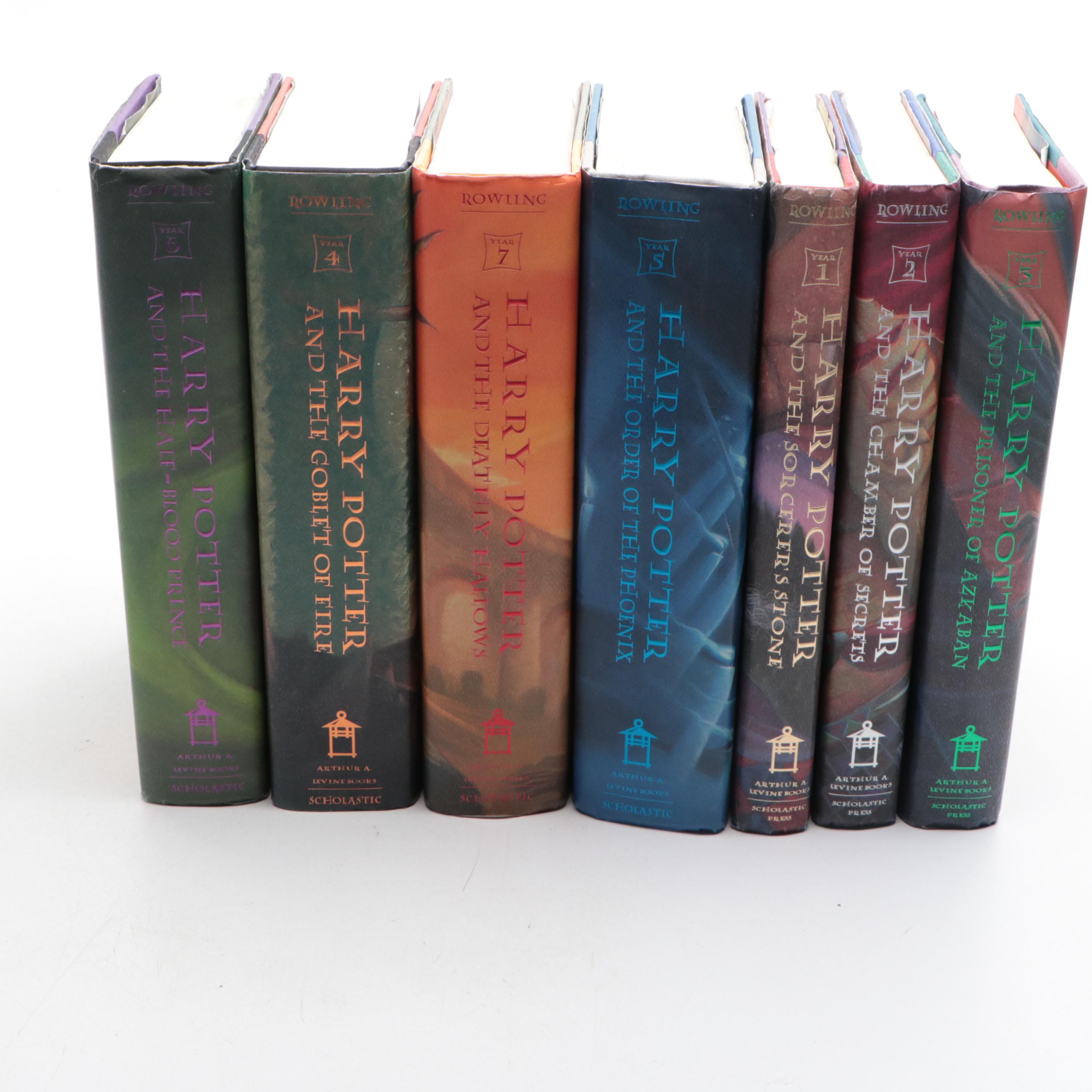 First American Edition "Harry Potter" Complete Set by J. K. Rowling