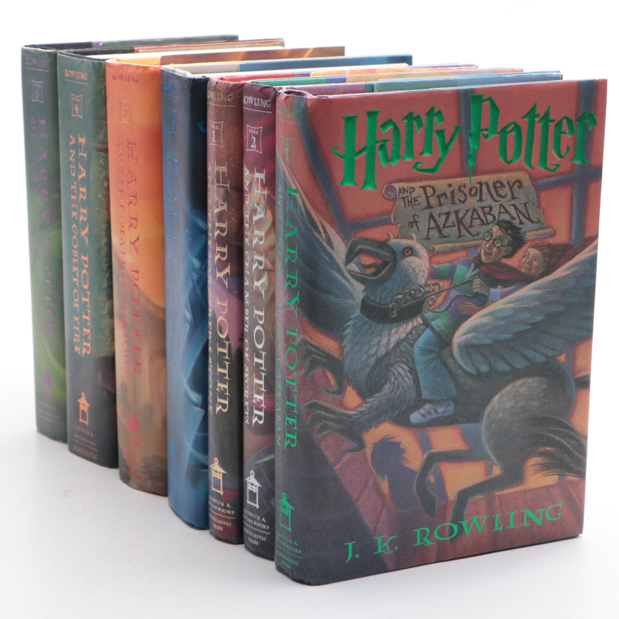 First American Edition "Harry Potter" Complete Set by J. K. Rowling