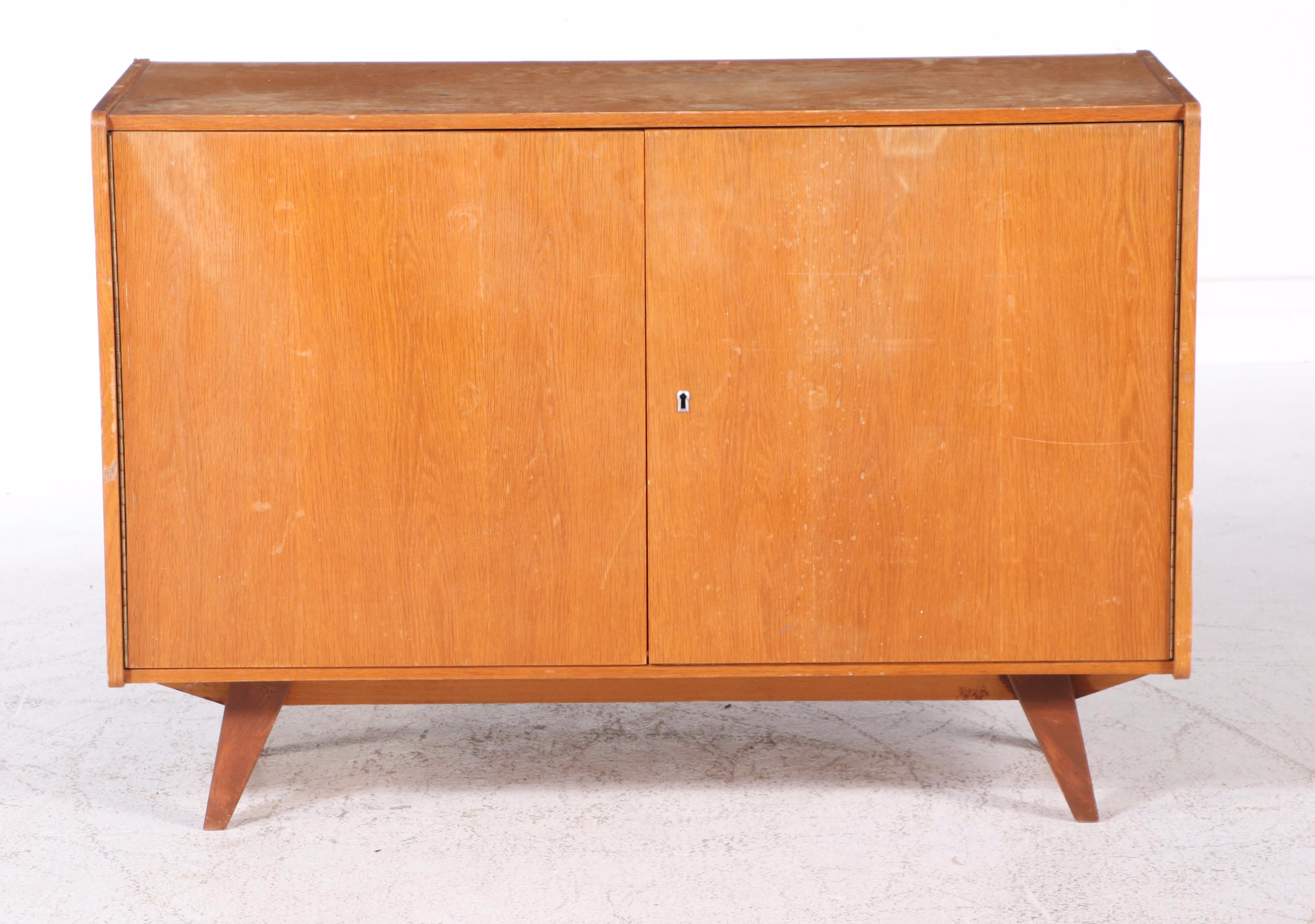Jiri Jiroutek for Interior Praha Mid Century Modern Oak Sideboard