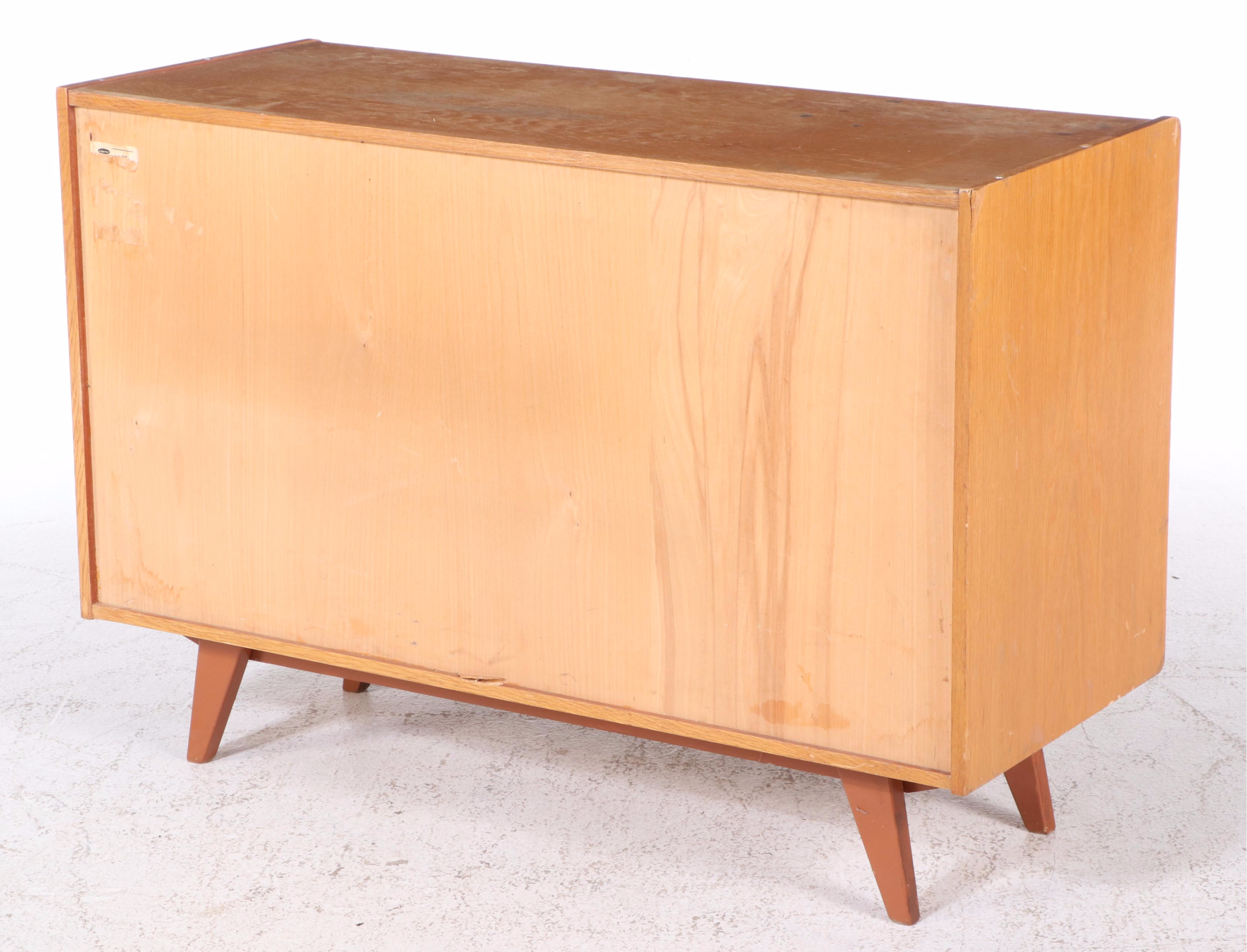 Jiri Jiroutek for Interior Praha Mid Century Modern Oak Sideboard