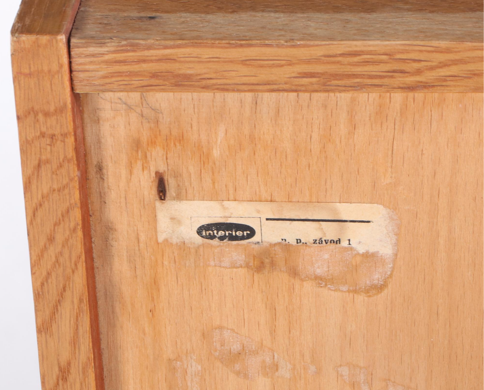 Jiri Jiroutek for Interior Praha Mid Century Modern Oak Sideboard