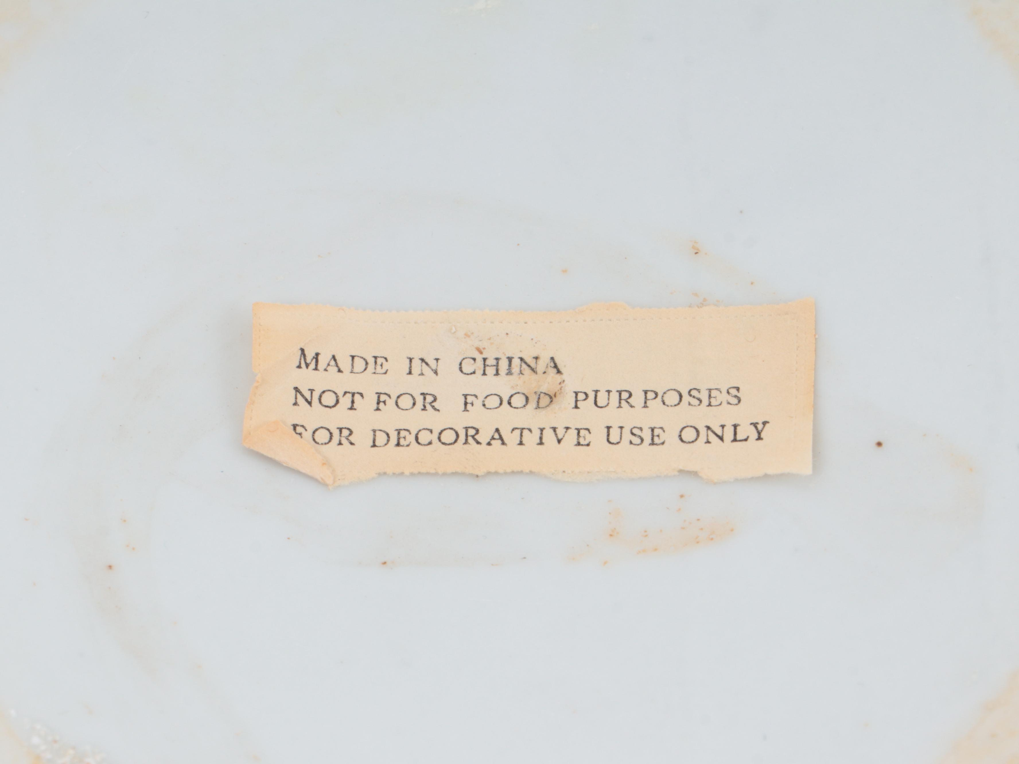 Chinese Porcelain Fishbowl Planters