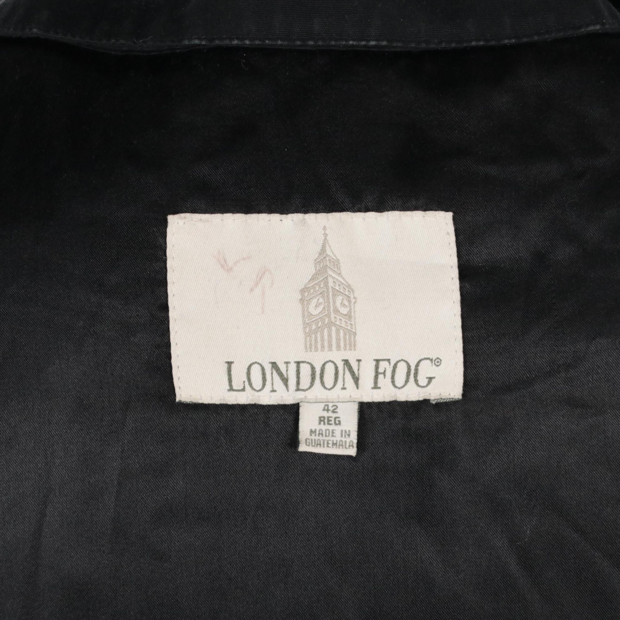 Women's Altman of Dallas Fringe Suede Jacket & Men's London Fog Trench Coat