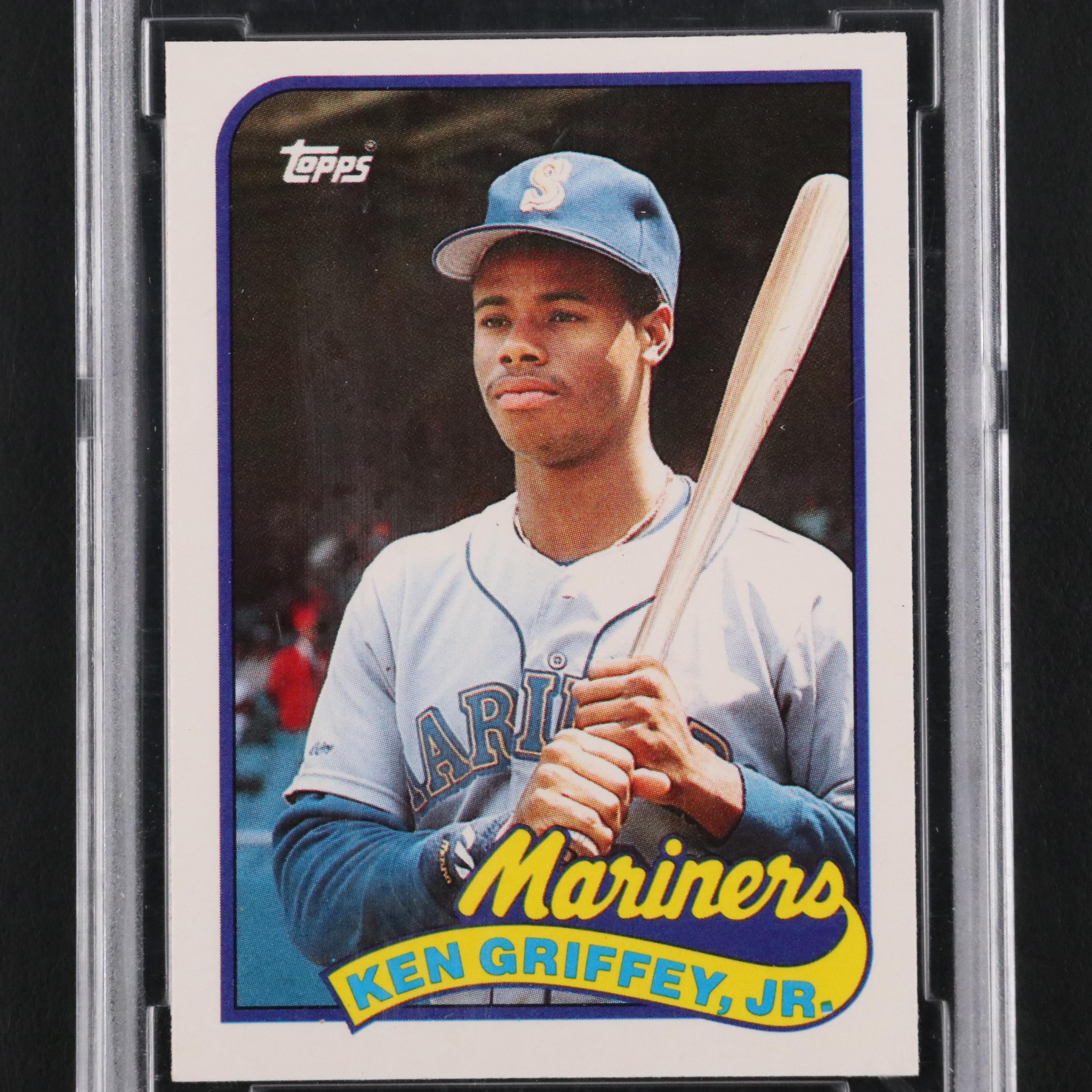 1989 Topps Ken Griffey, Jr. Rookie Card #41T Graded BCCG 10