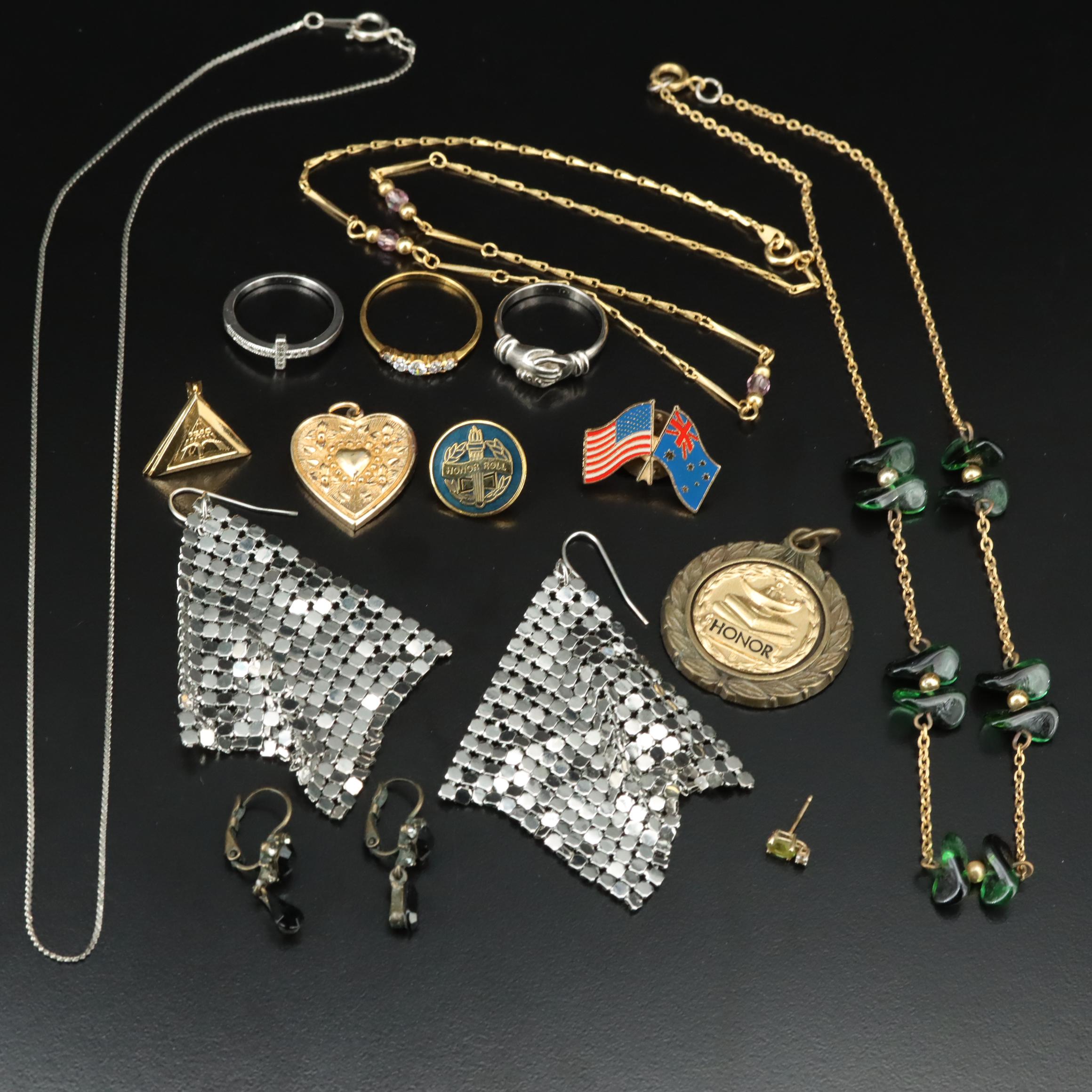 Jewelry Collection Featuring 14K Single Earring