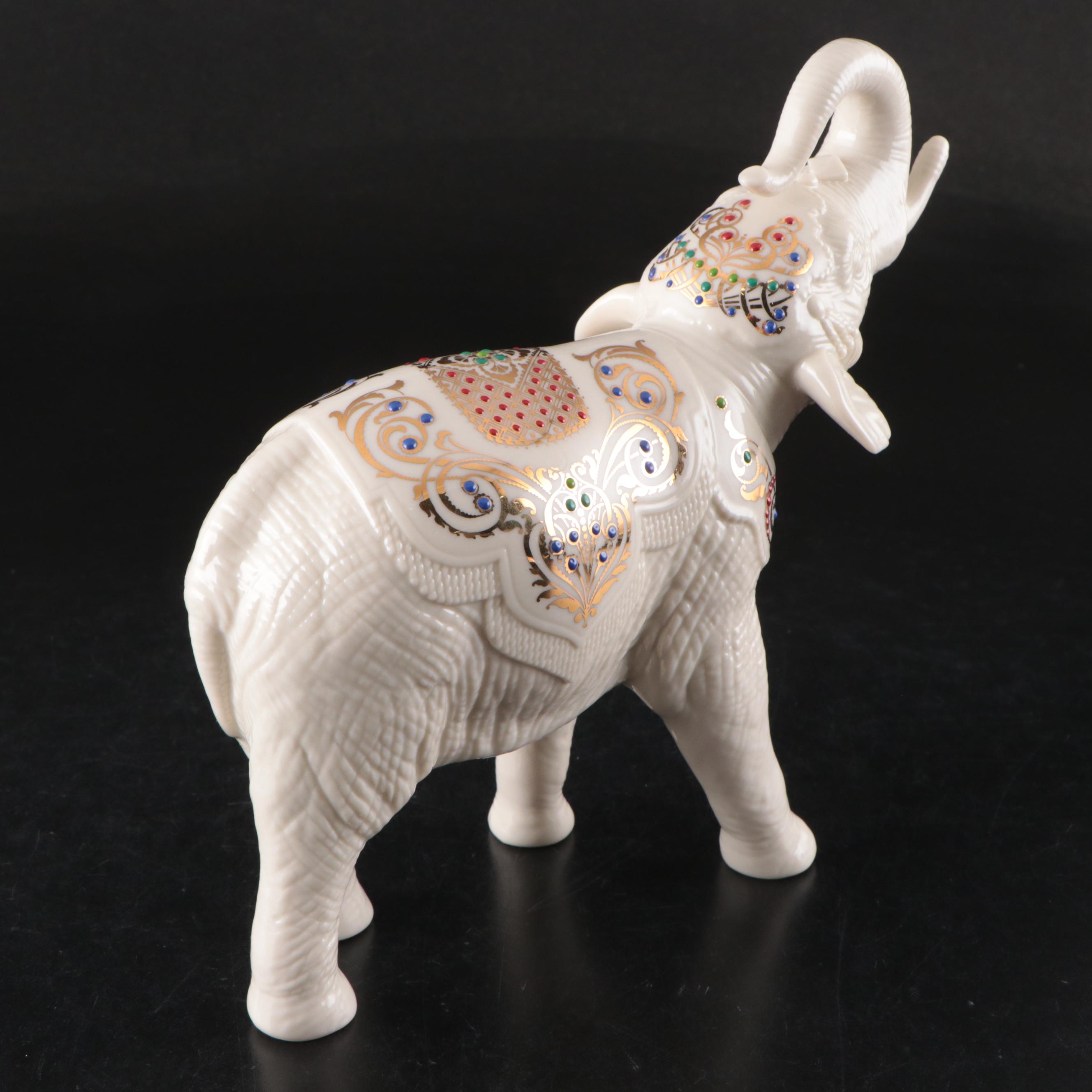 Lenox "Palace Elephant" and More China Jewels Porcelain Figurines, 1980-2000