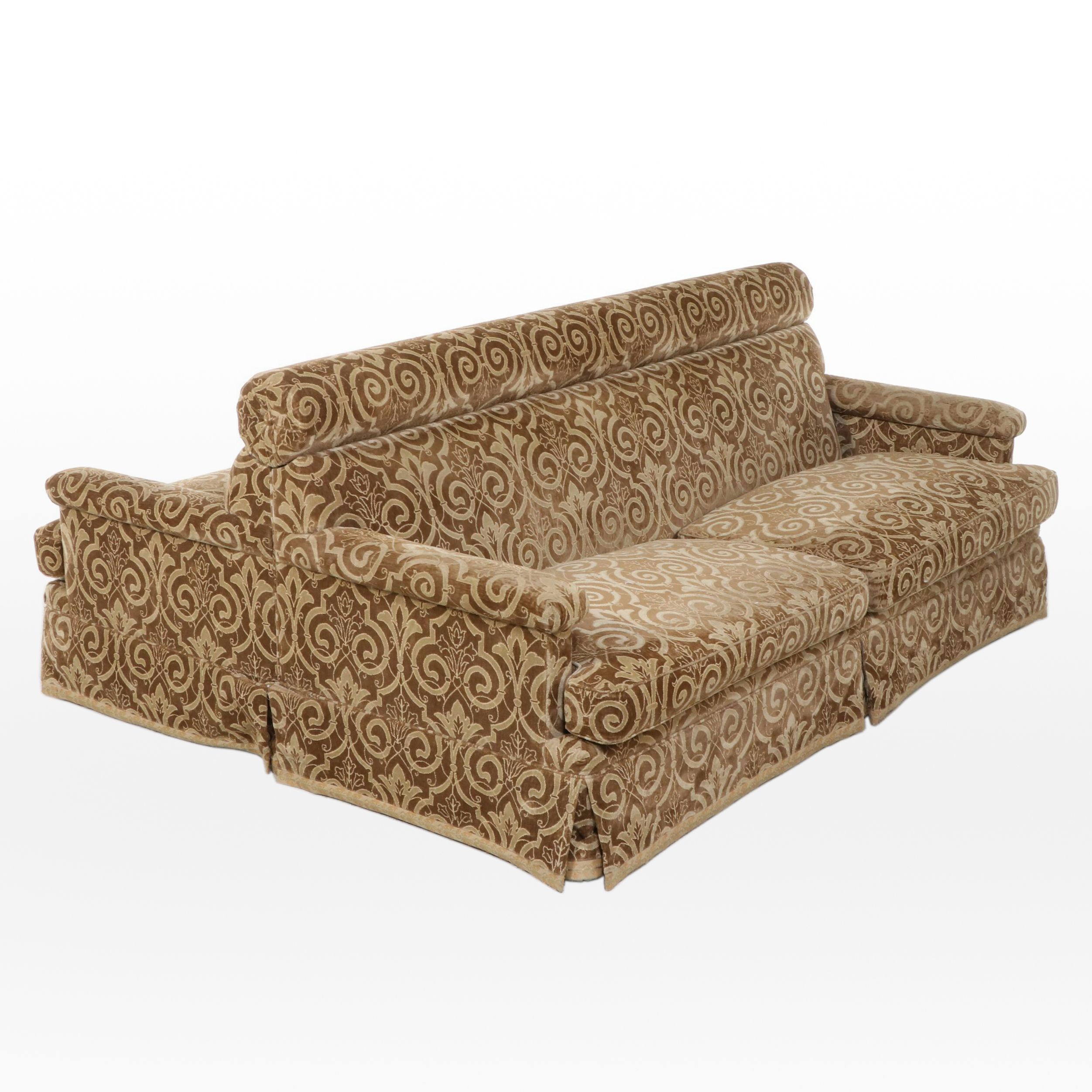 Doug Nickless Interiors Custom-Made Double-Sided Sofa, Late 20th Century