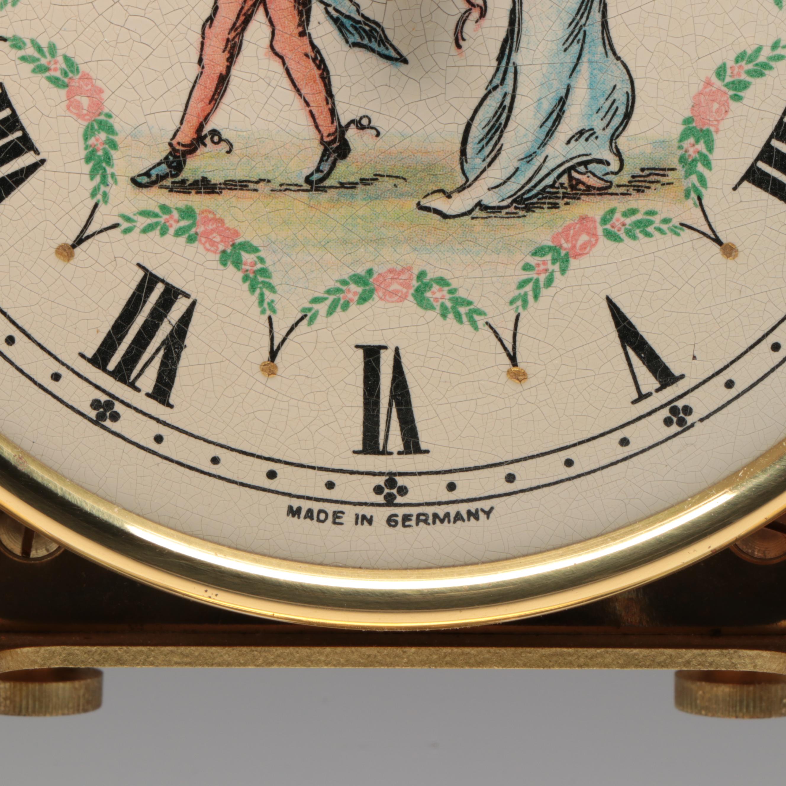 German Kern Sohne Anniversary Clock, Mid-20th C.