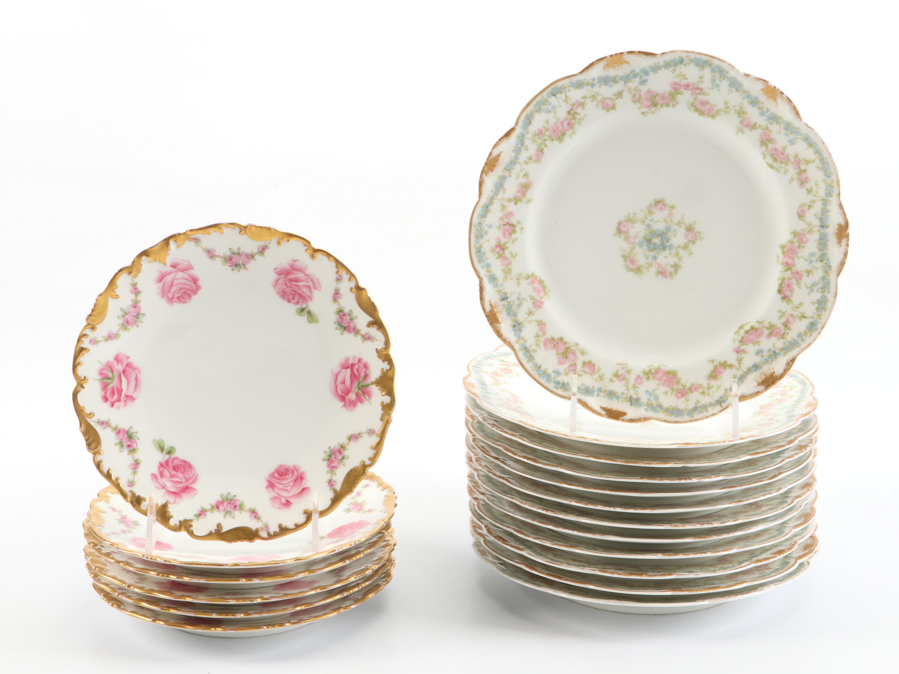 Carl Schumann Arzburg Martha Washington Plate with More Porcelain Dinnerware