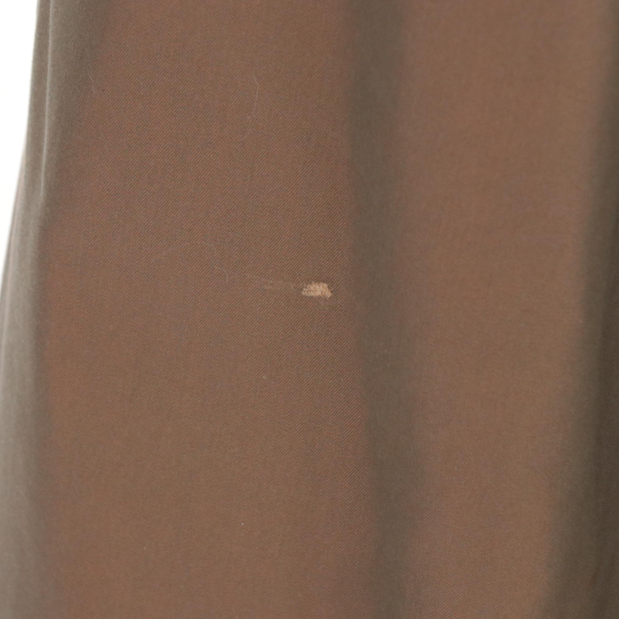 Men's Daniel Hechter Pleated Iridescent Canvas Twill Trench Coat