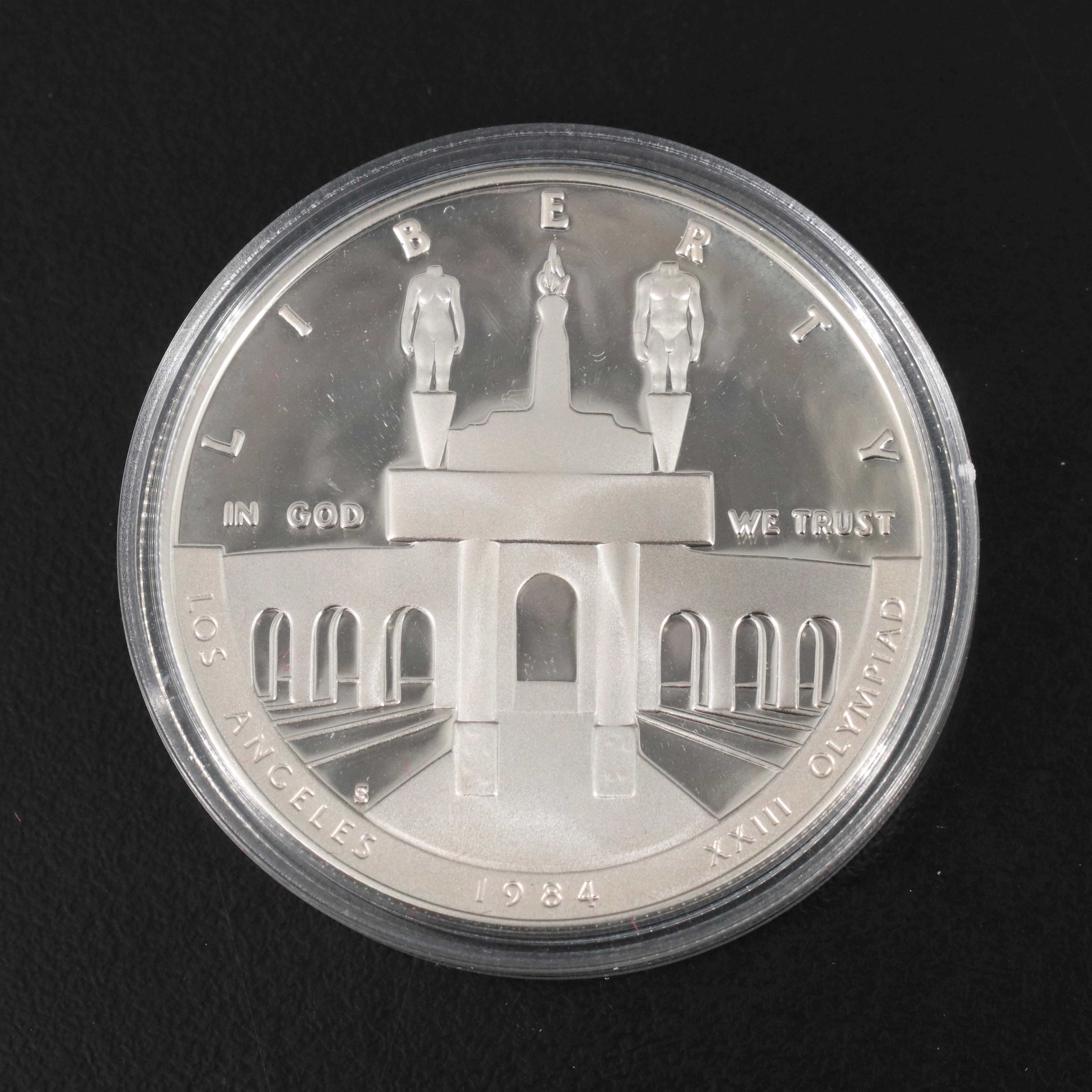 Four Modern Commemorative U.S. Coin Groups Including 2002 SLC Olympics