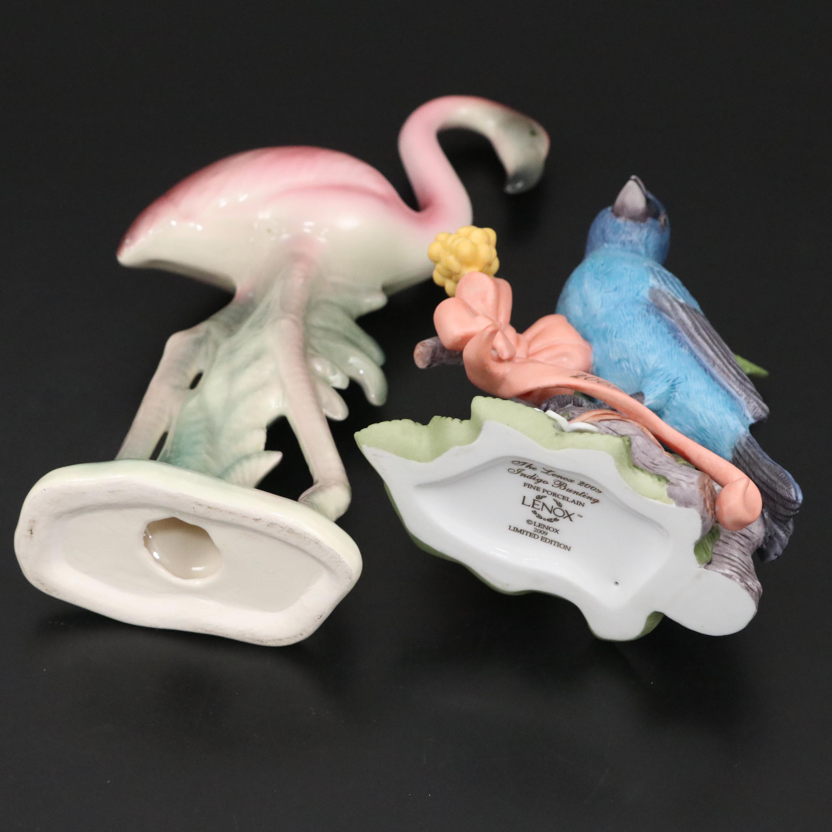 Lenox "Indigo Bunting" Porcelain Figurine and More
