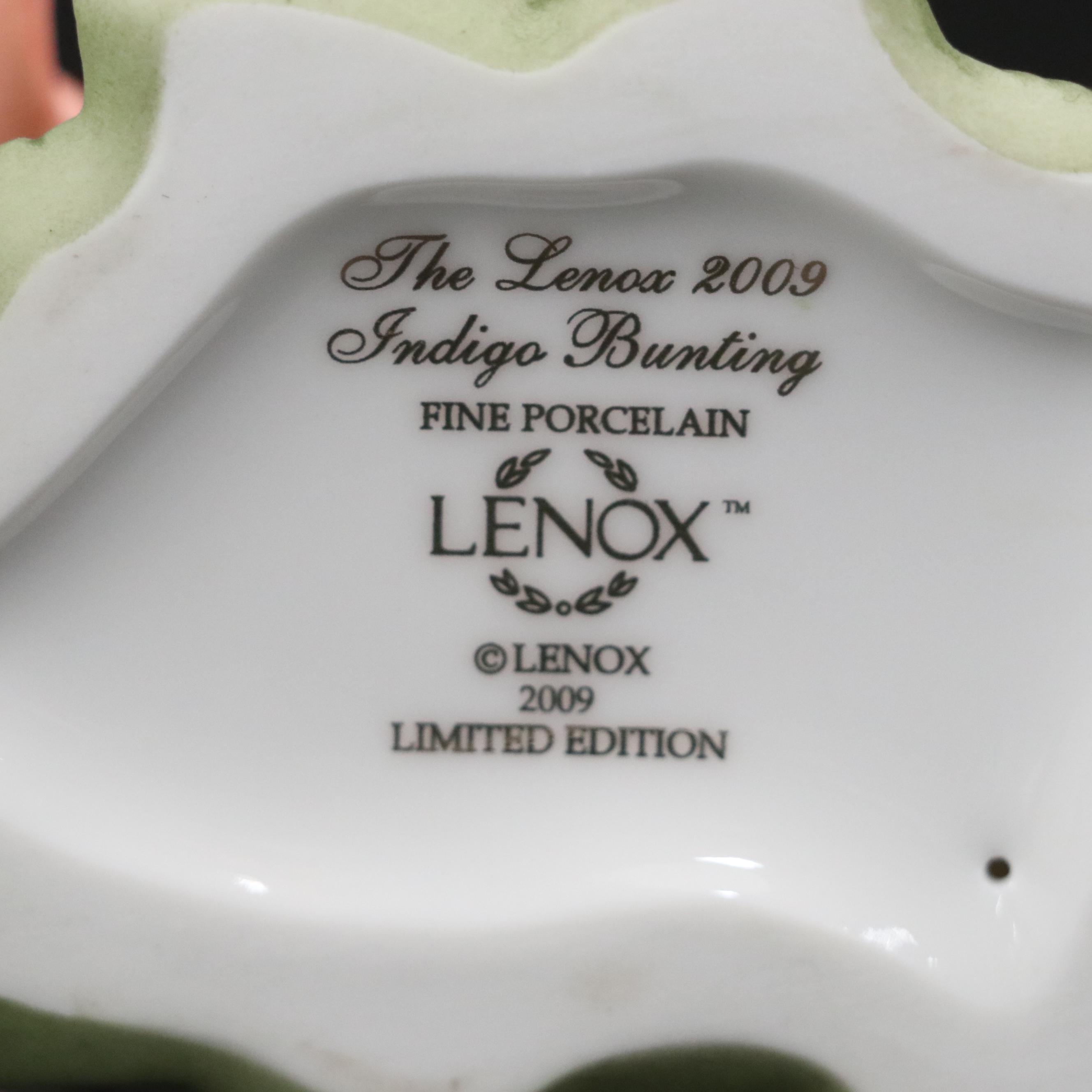 Lenox "Indigo Bunting" Porcelain Figurine and More