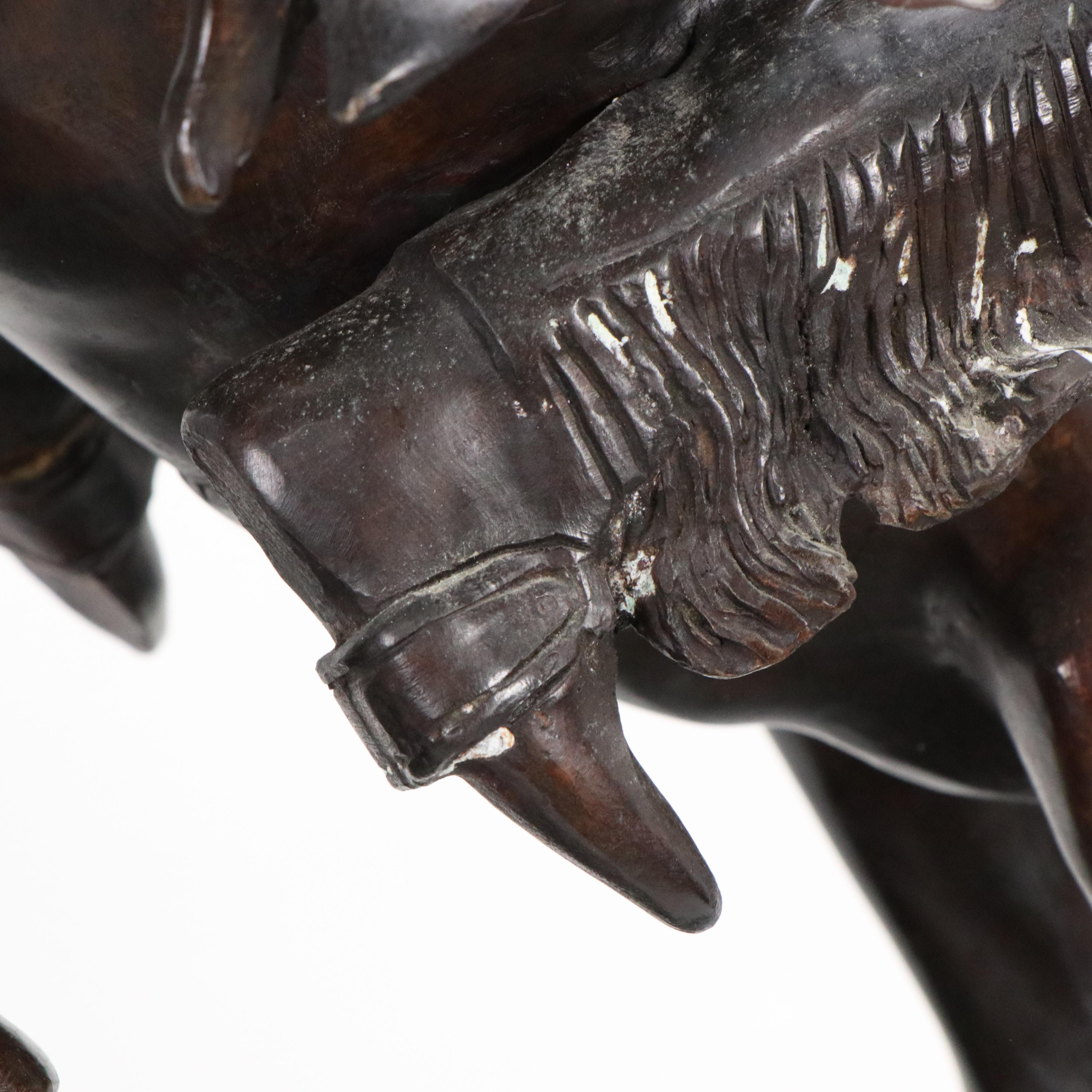 Bronze Sculpture After Frederic Remington "The Mountain Man," 20th