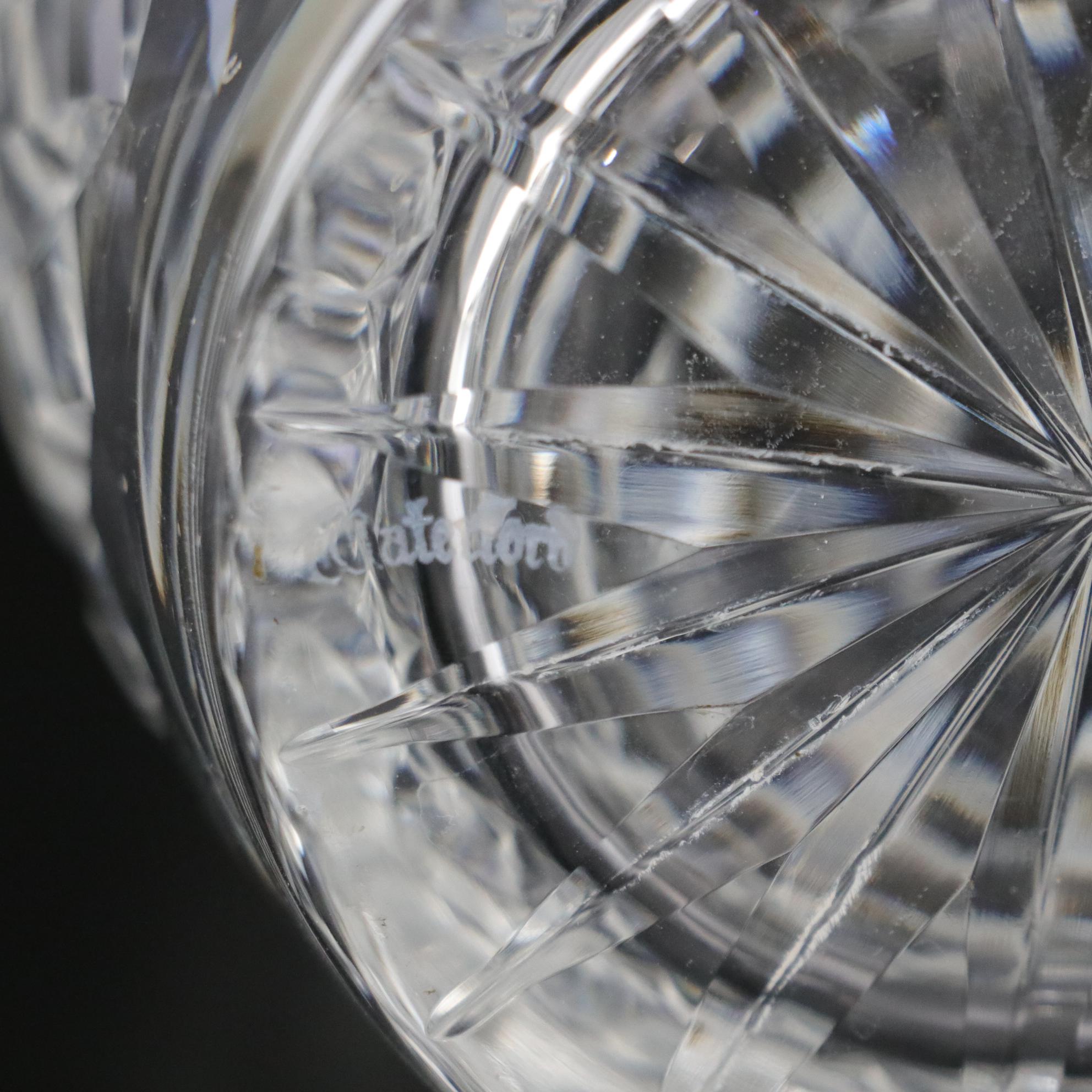 Waterford Crystal "Lismore" Decanter and Ball Stopper