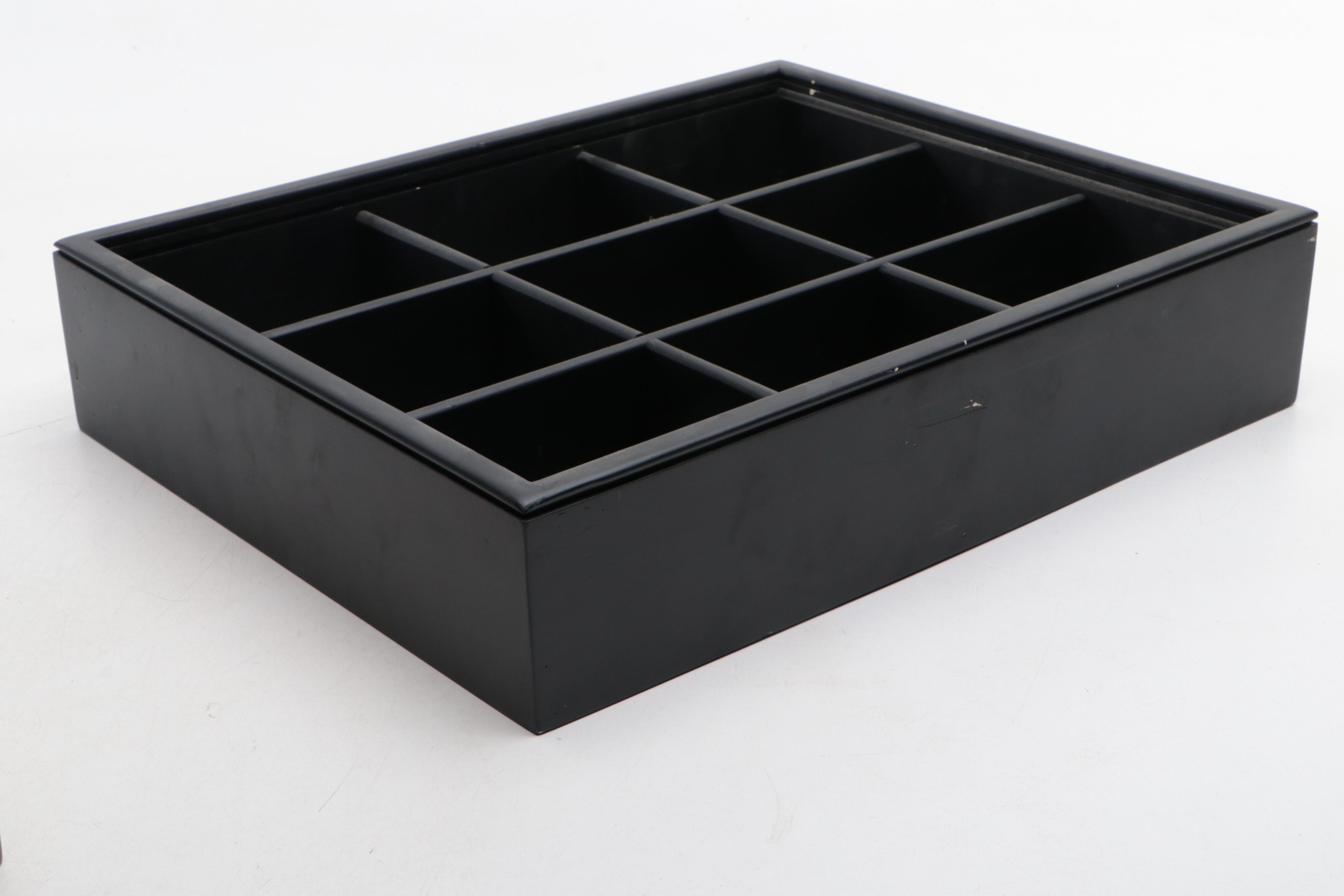 Portable Poker Set and Miniature Roulette Table and Chips with Organizer