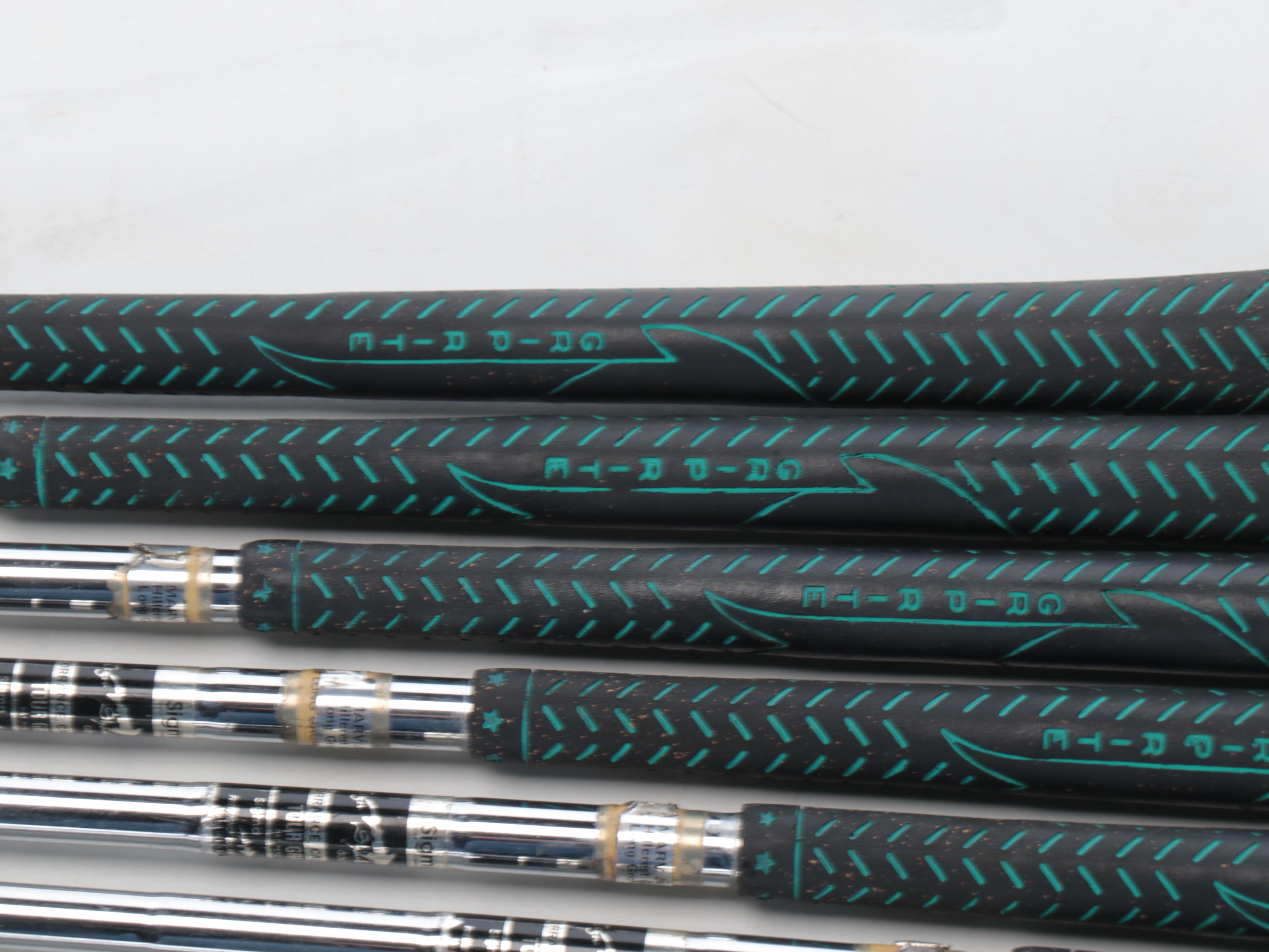 Daiwa Grey and Black Vinyl Ladies Golf Bag with Simmons Tiger Shark Clubs, More