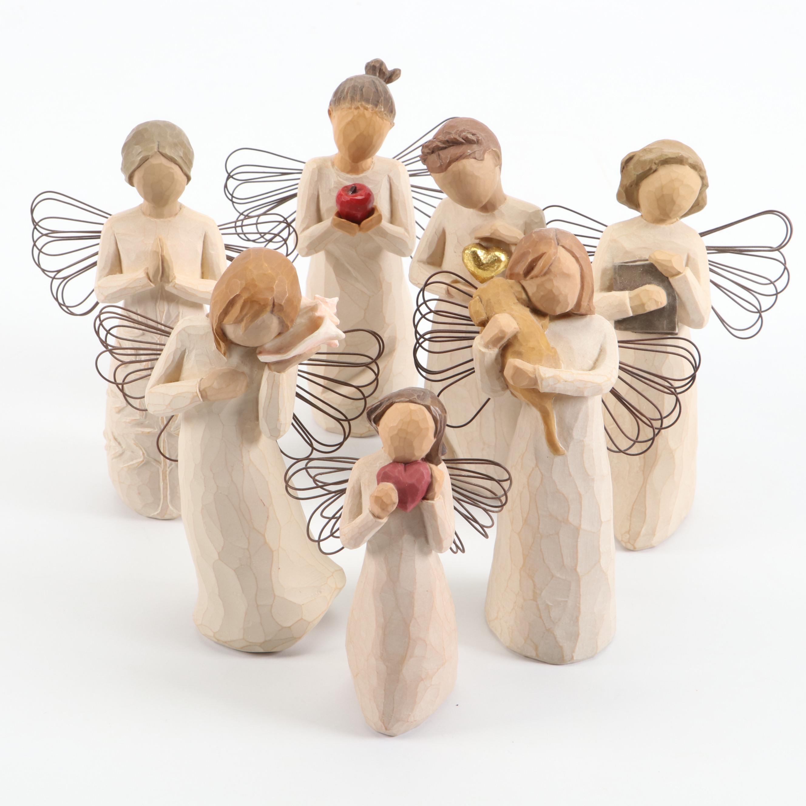 Willow Tree "Angel of Friendship," "Keepsake," and More Cast Resin Angels