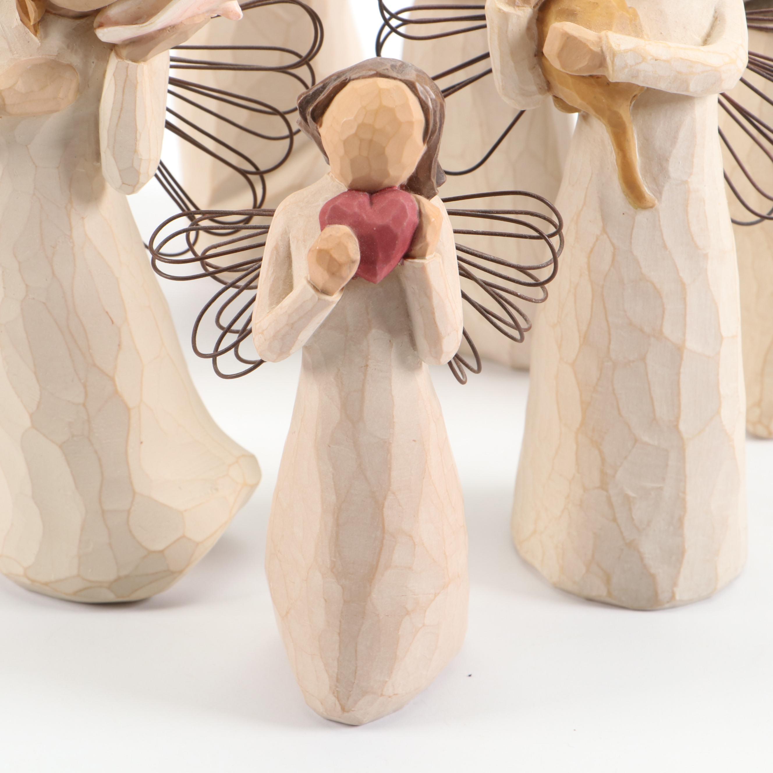 Willow Tree "Angel of Friendship," "Keepsake," and More Cast Resin Angels