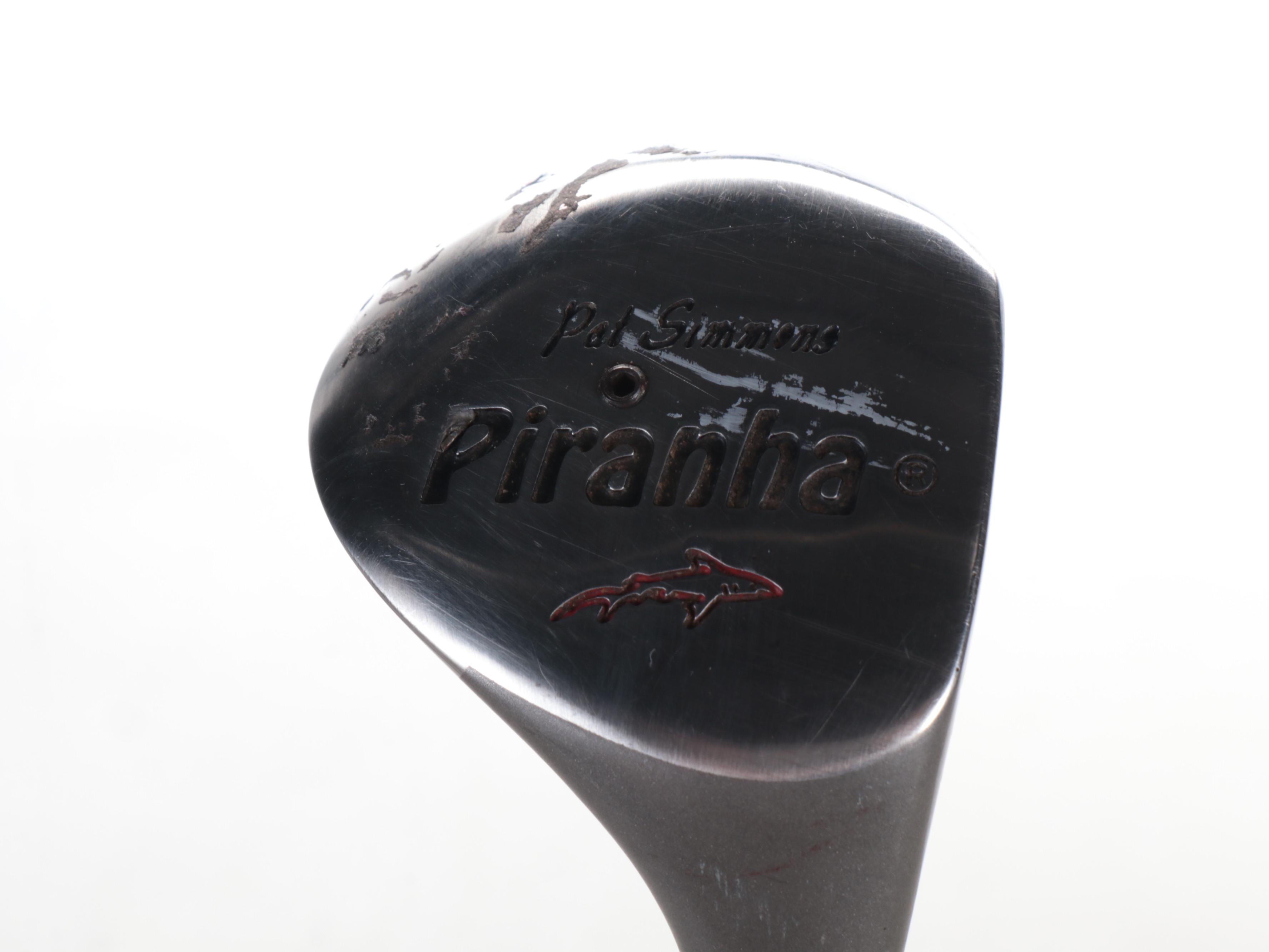 Daiwa Grey and Black Vinyl Ladies Golf Bag with Simmons Tiger Shark Clubs, More