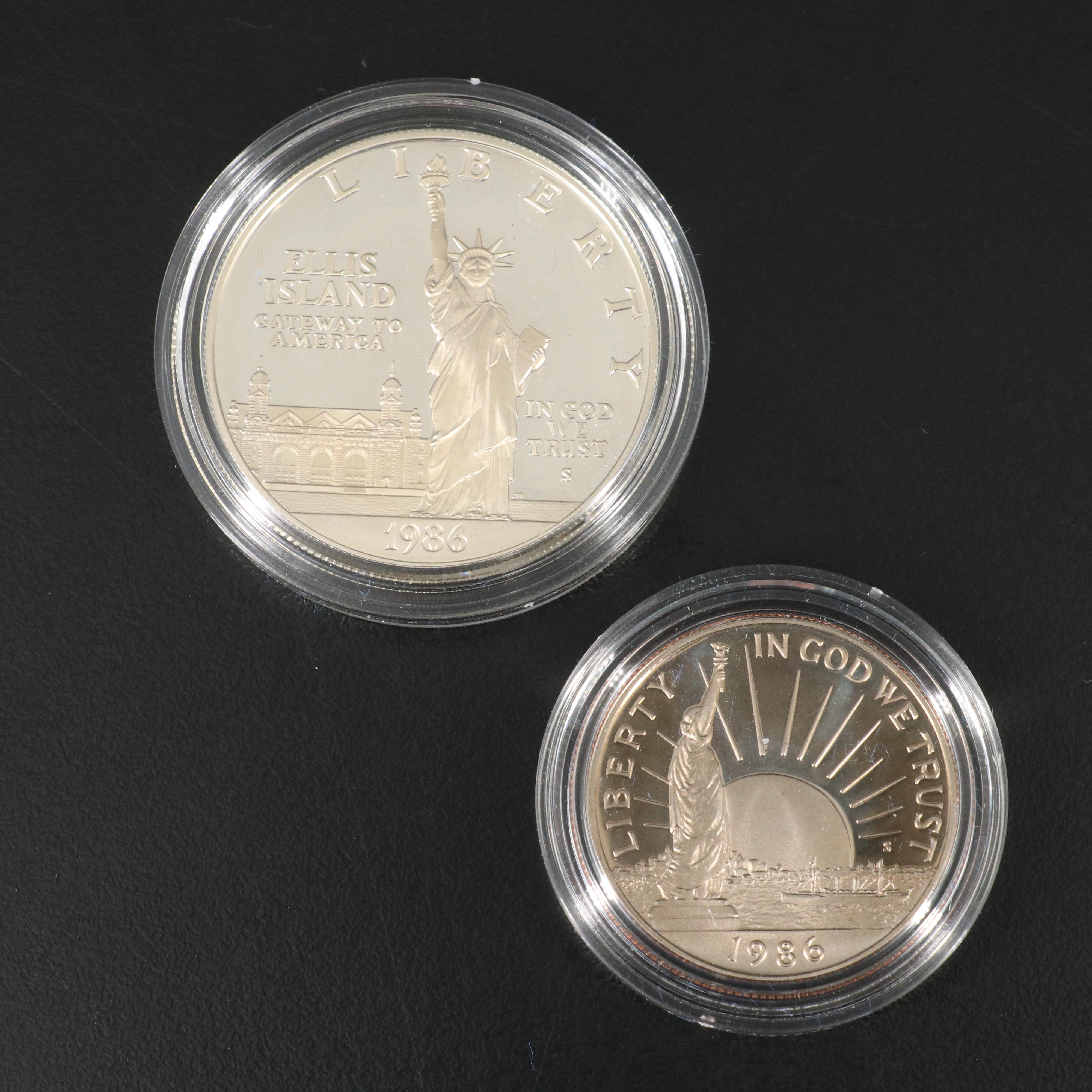 Four Modern Commemorative U.S. Coin Groups Including 2014 Kennedy
