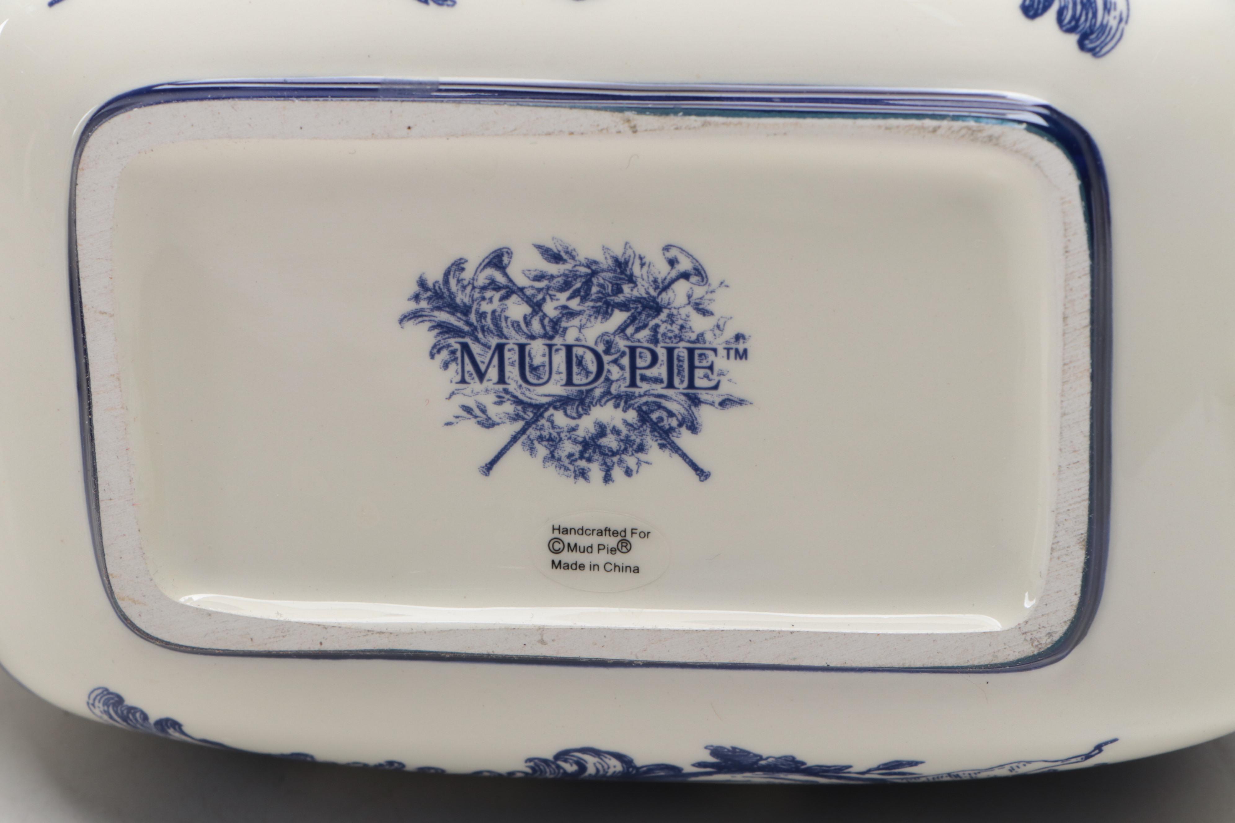 Myott "Melody" with Other Blue and White Tableware and Accessories