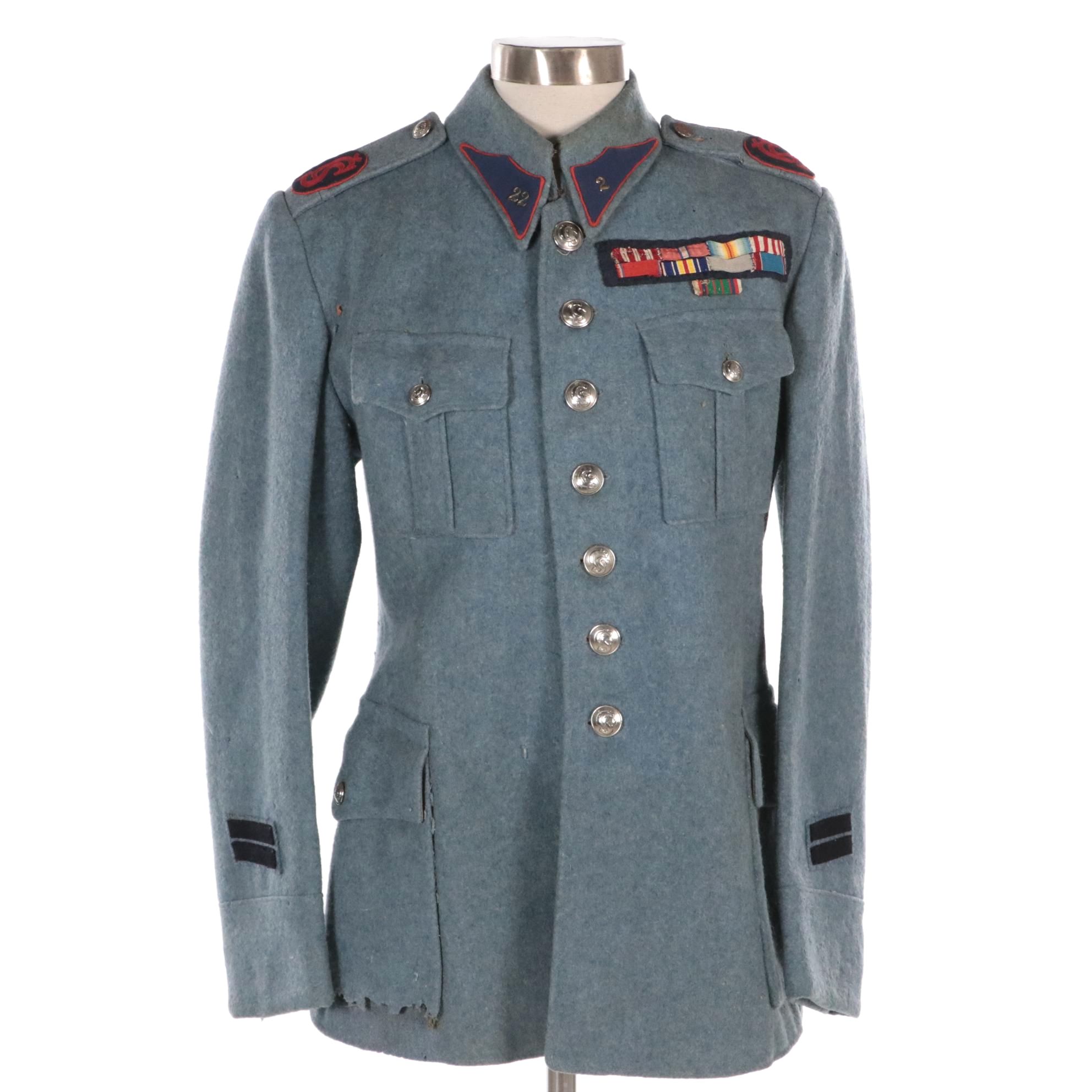 WWII Era Czech Legion Uniform Coat