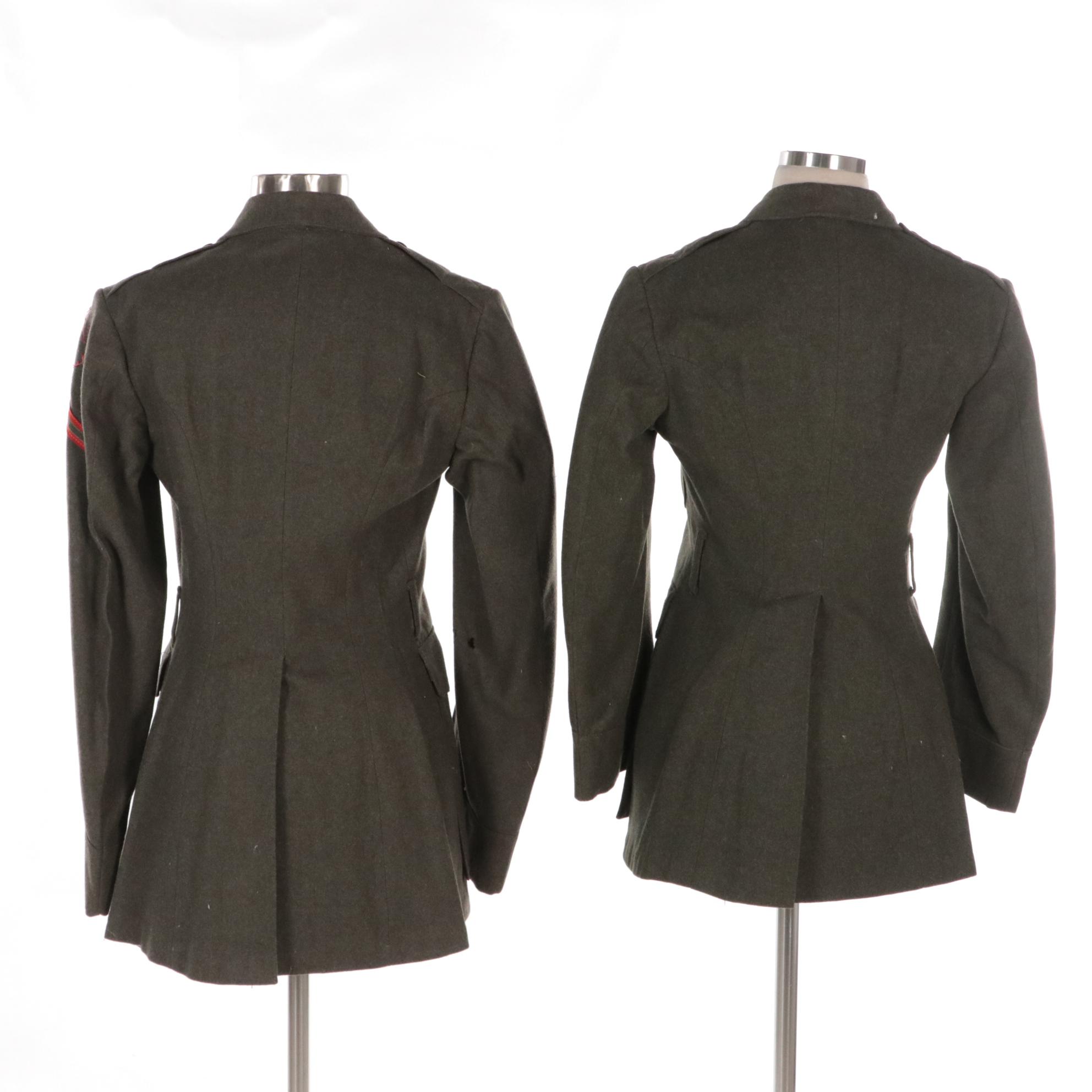 World War II Era US Marine Corps Dress Uniform Coats