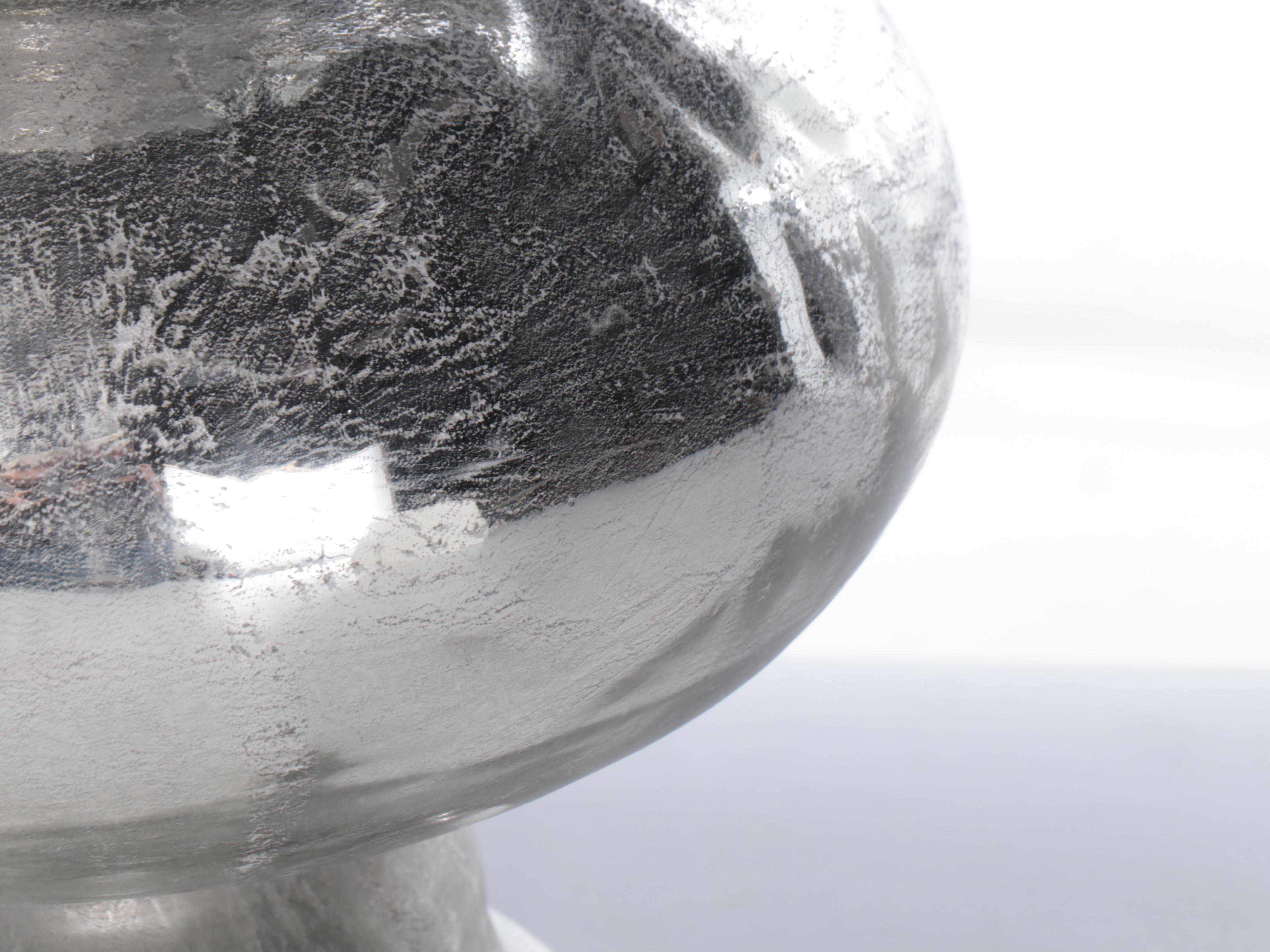 Pottery Barn Mercury Glass Table Lamp Pair