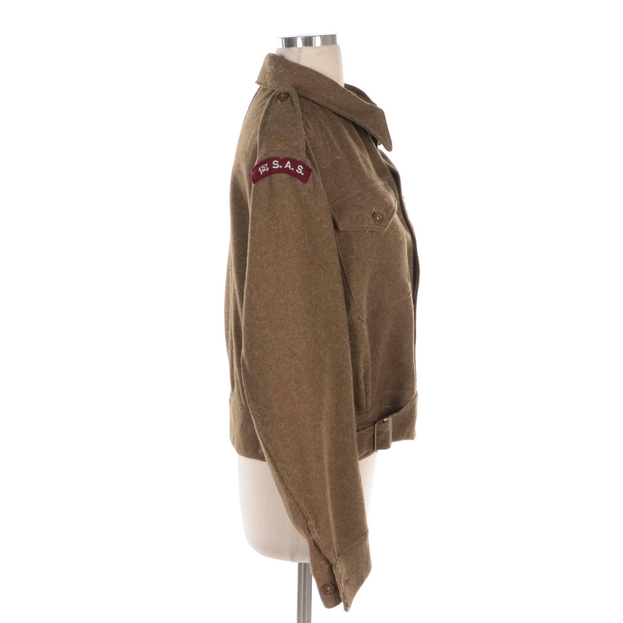 World War II Era British Army Special Air Service Field Coat